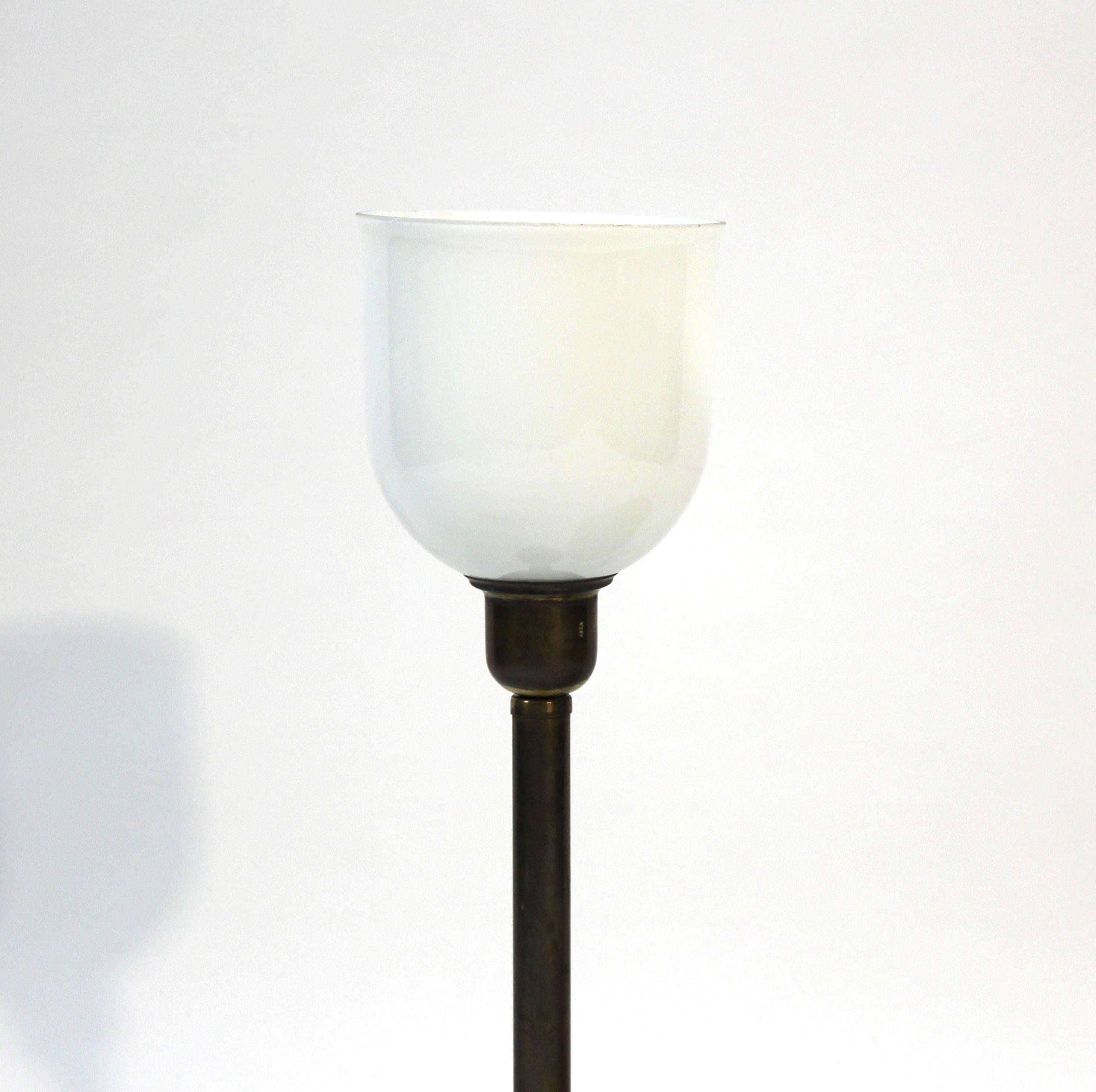Brass table lamp by ASEA, Attributed to Hans Bergström, 1950s For Sale 7