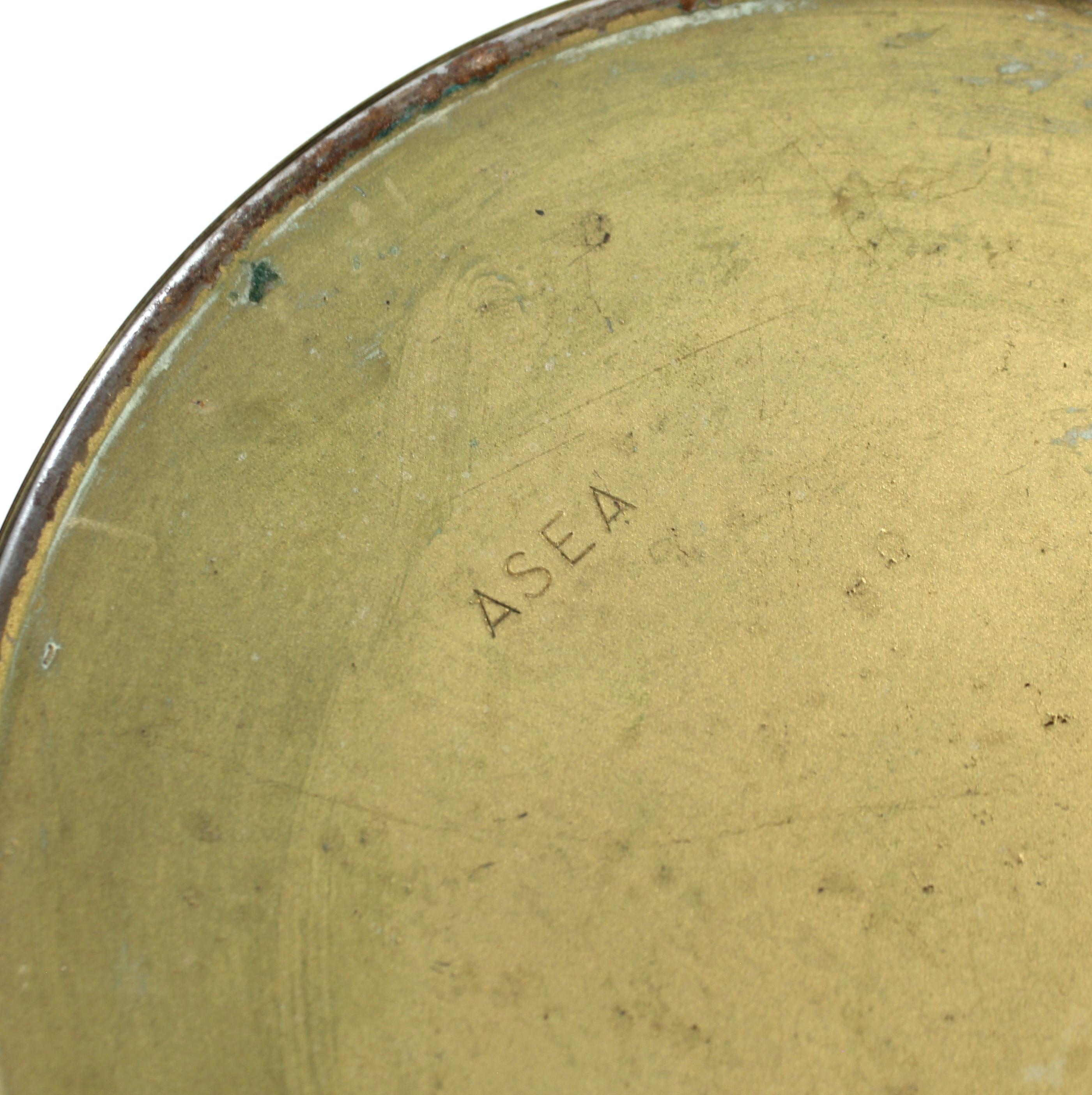 Brass table lamp by ASEA, Attributed to Hans Bergström, 1950s For Sale 10