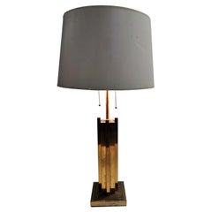Brass Table Lamp by Belgochrom, 1970s