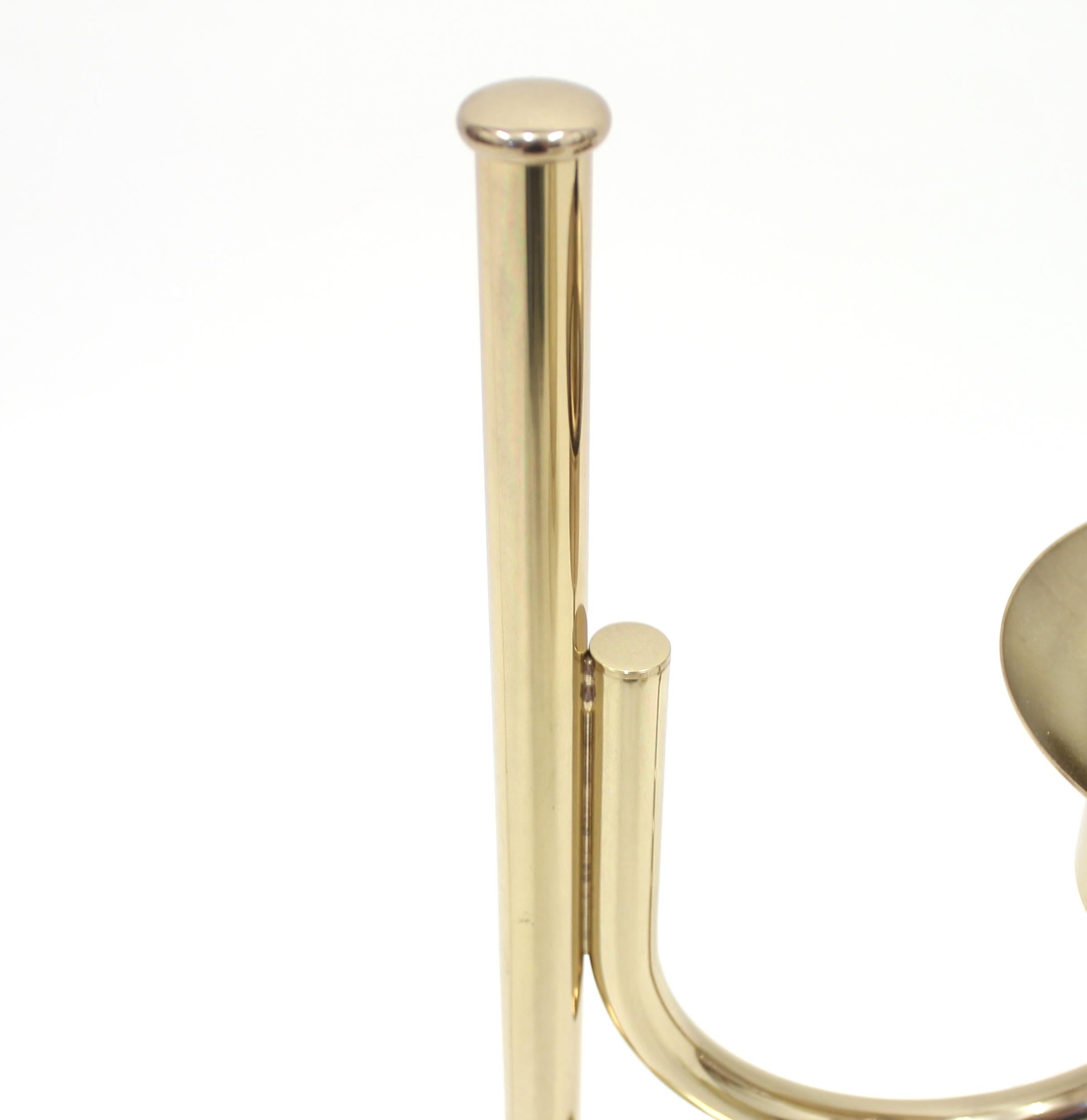 Brass Table Lamp by Bergboms, Model B-090, 1970s 5