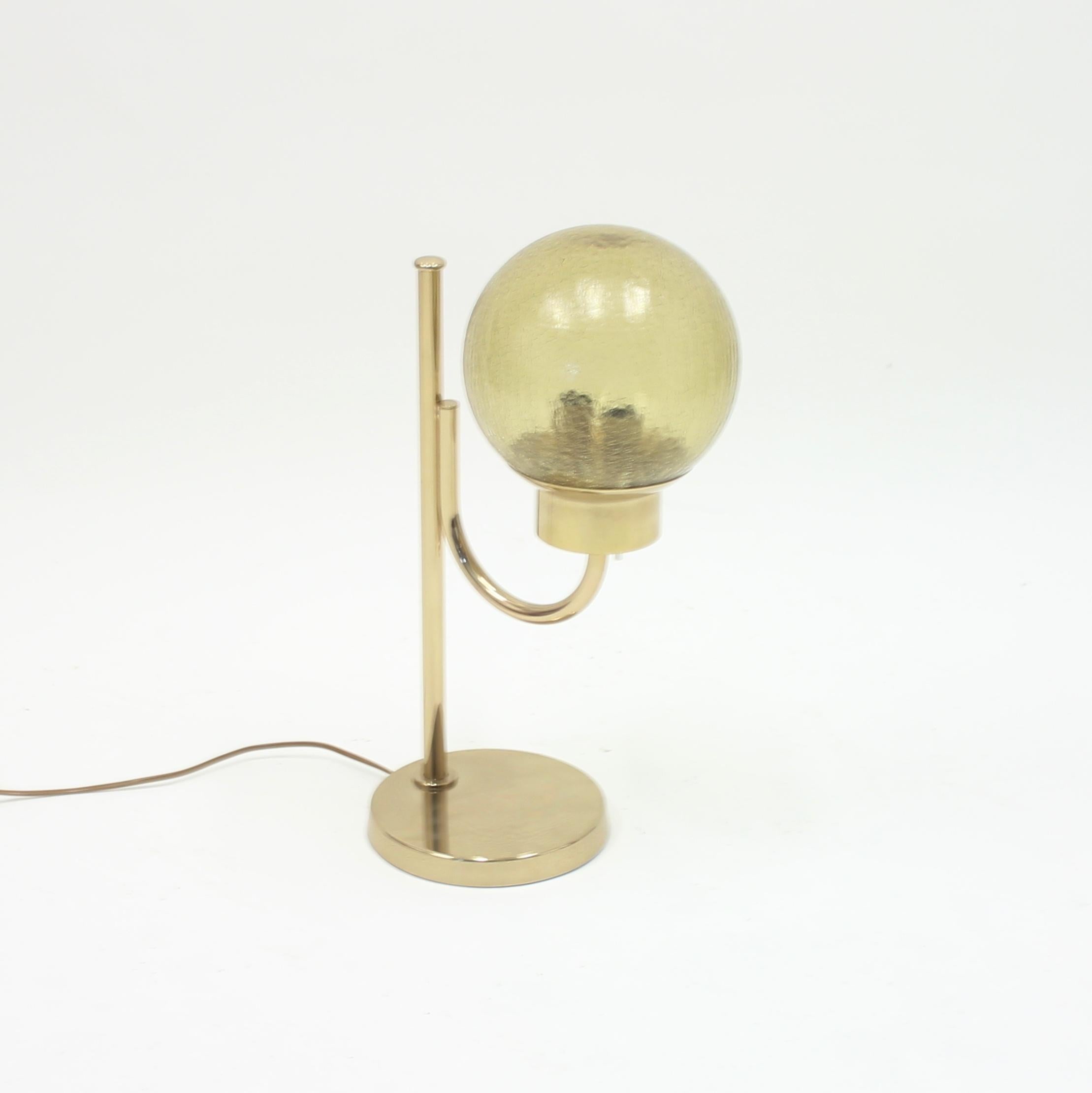 Late 20th Century Brass Table Lamp by Bergboms, Model B-090, 1970s