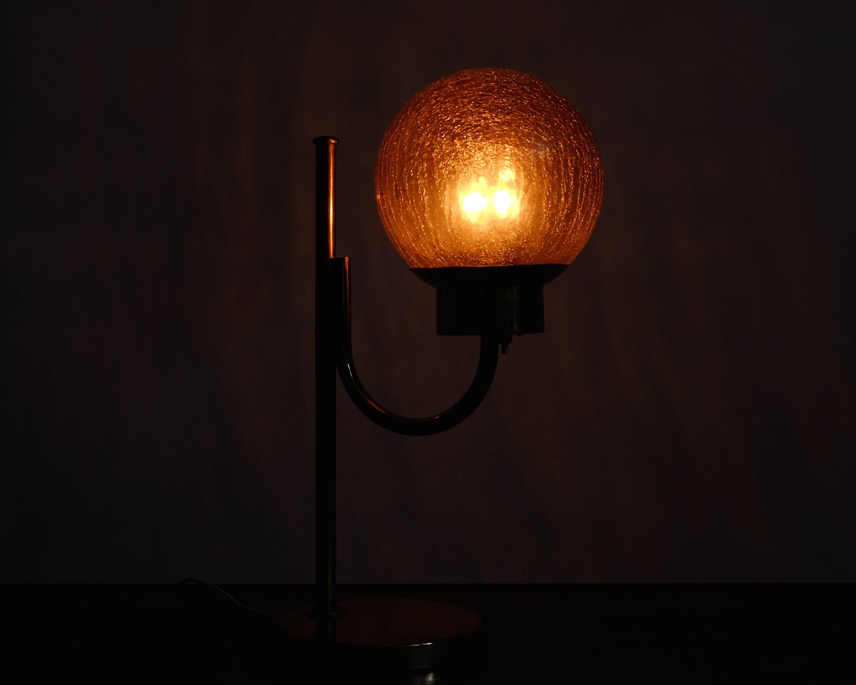 Brass Table Lamp by Bergboms Model B-090 In Good Condition In Stockholm, SE