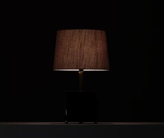 Brass Table Lamp by Bergboms, Sweden, 1970s