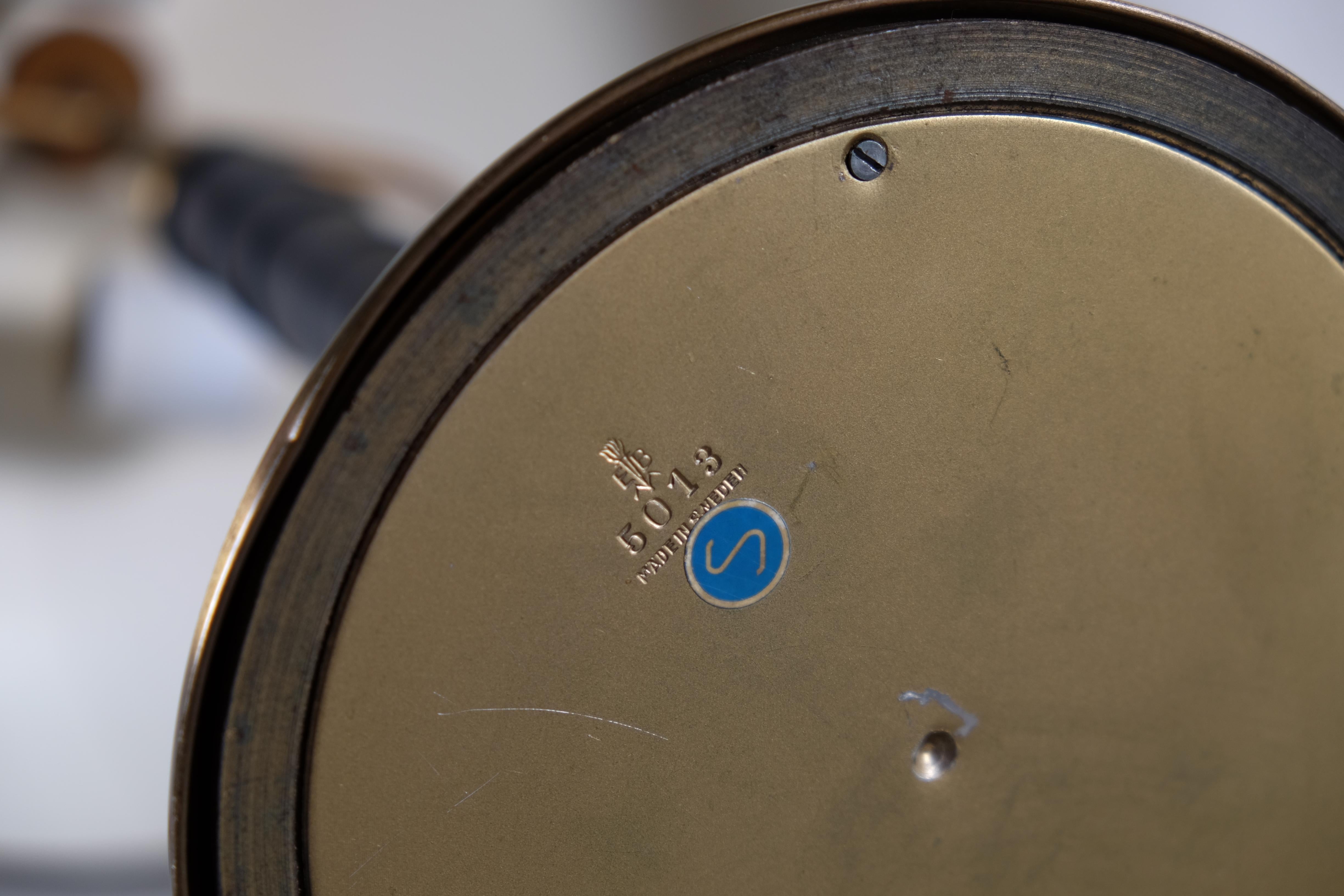 Brass Table Lamp by Einar Bäckström Model 5013, Sweden, 1950s In Good Condition In Stockholm, SE