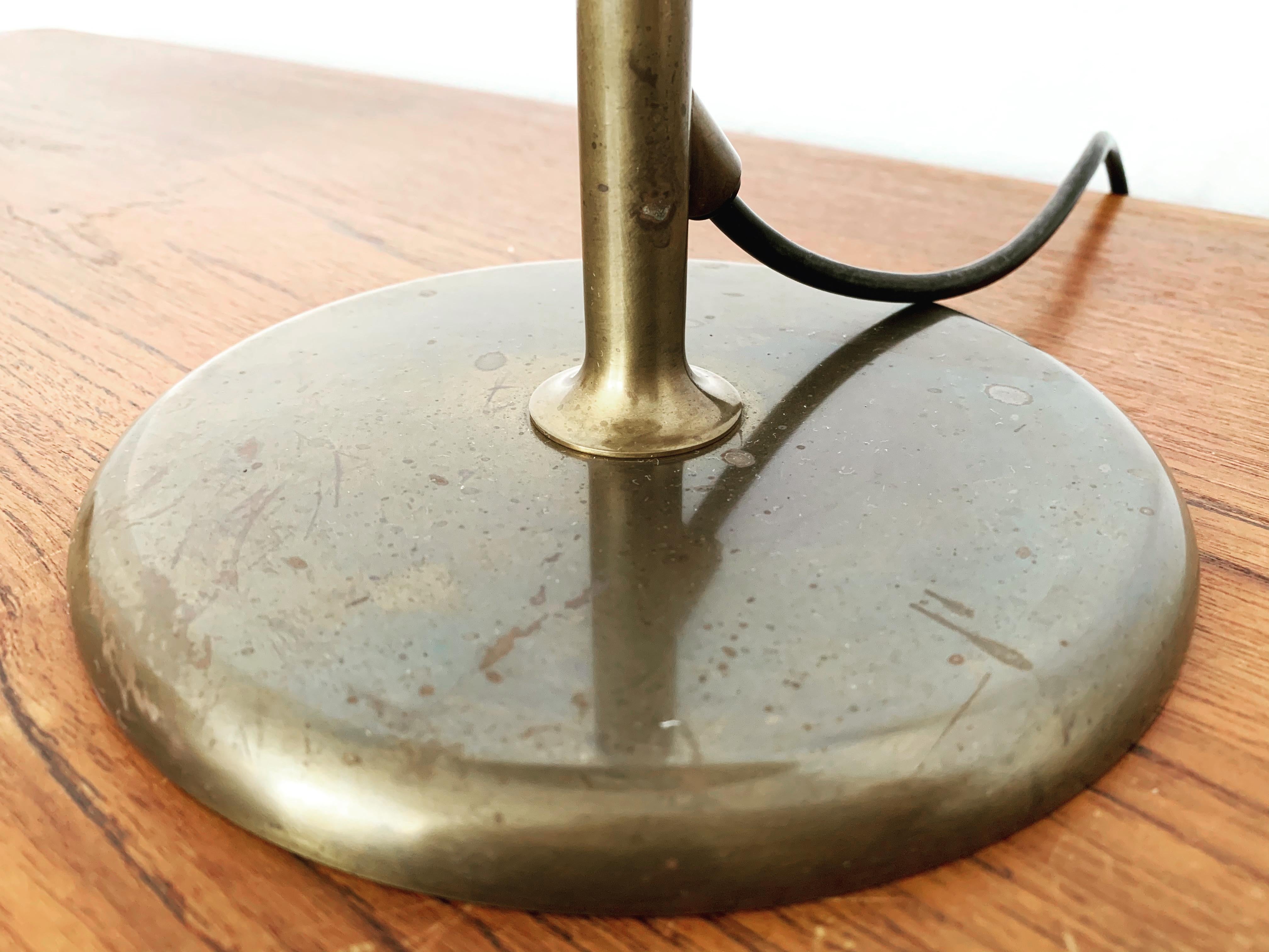 Brass Table Lamp by Florian Schulz For Sale 6