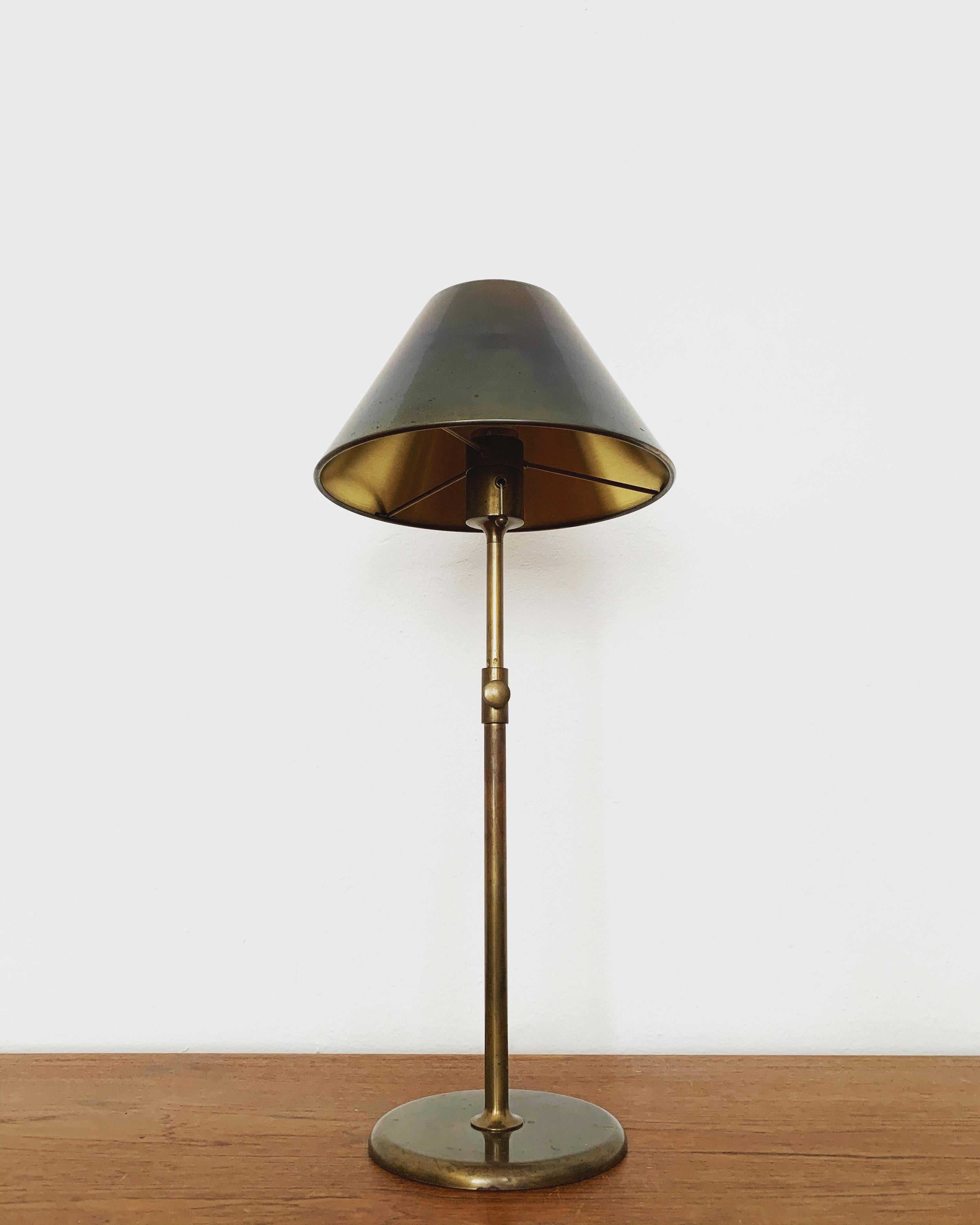 Brass Table Lamp by Florian Schulz In Good Condition For Sale In München, DE