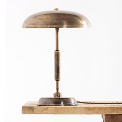 Lámpara de mesa de latón de Giovanni Michealucci