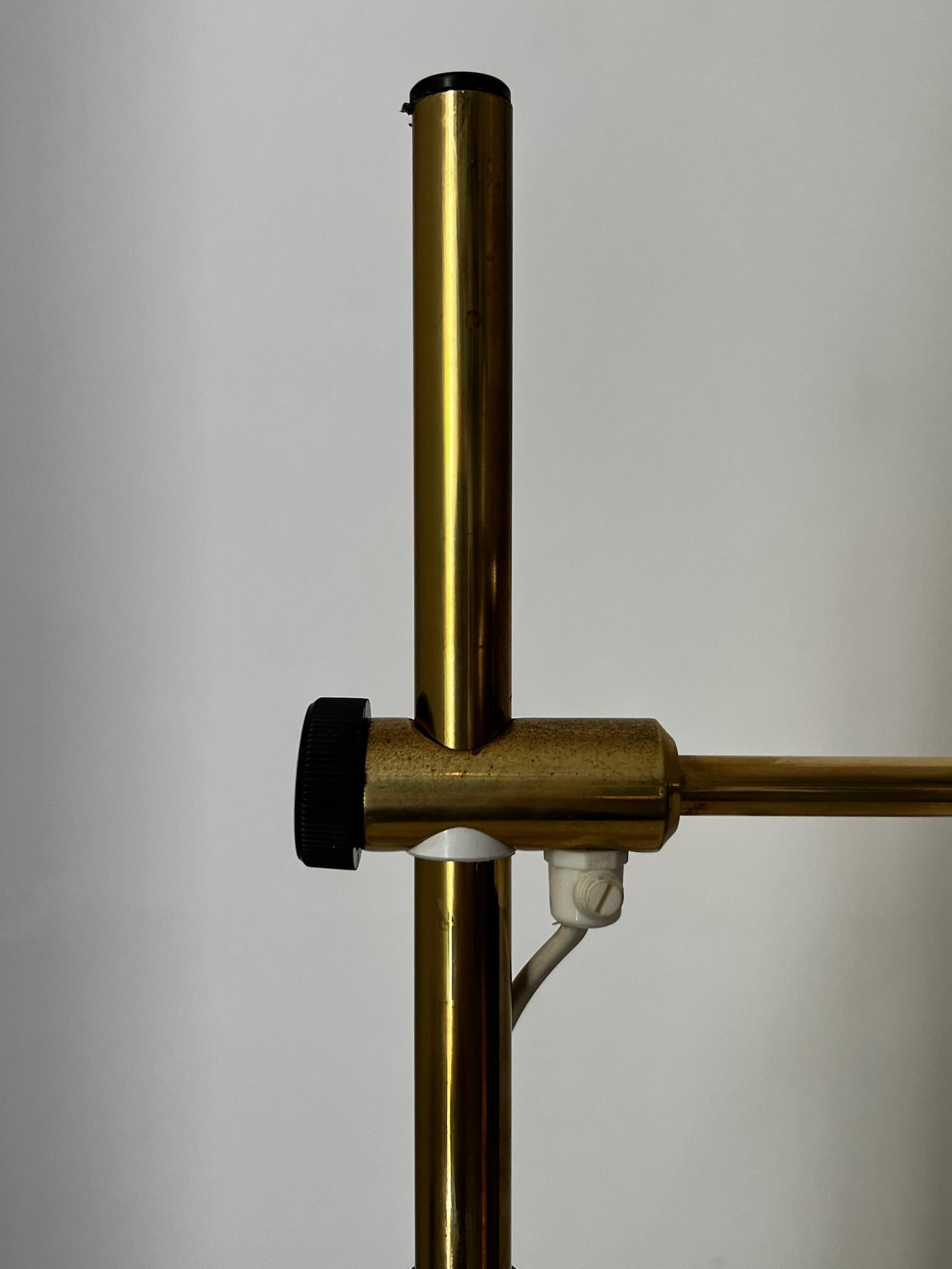 Swedish Brass Table Lamp by Hans Agne Jakobsson, Sweden For Sale