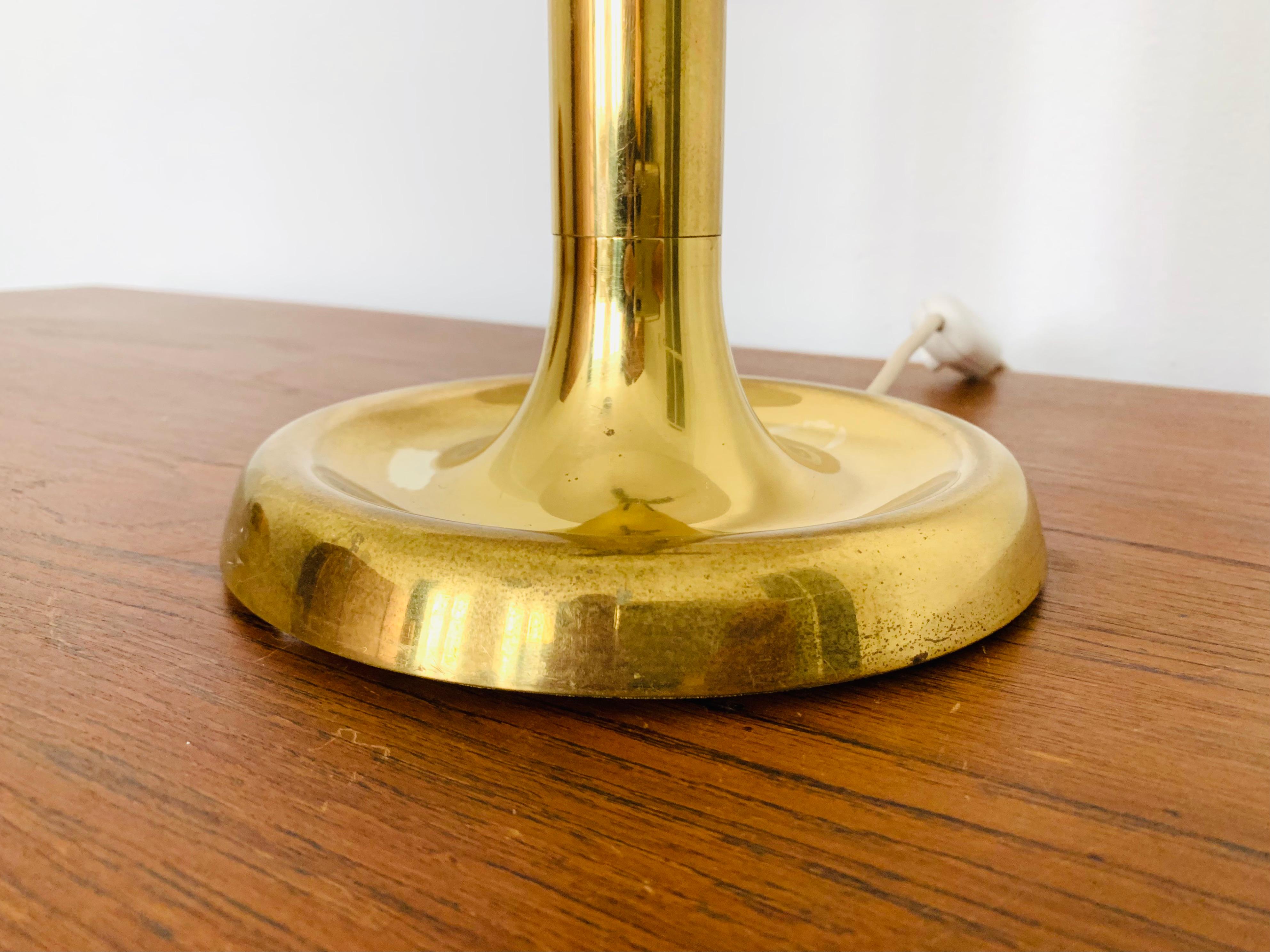 Brass Table Lamp by Hillebrand 5