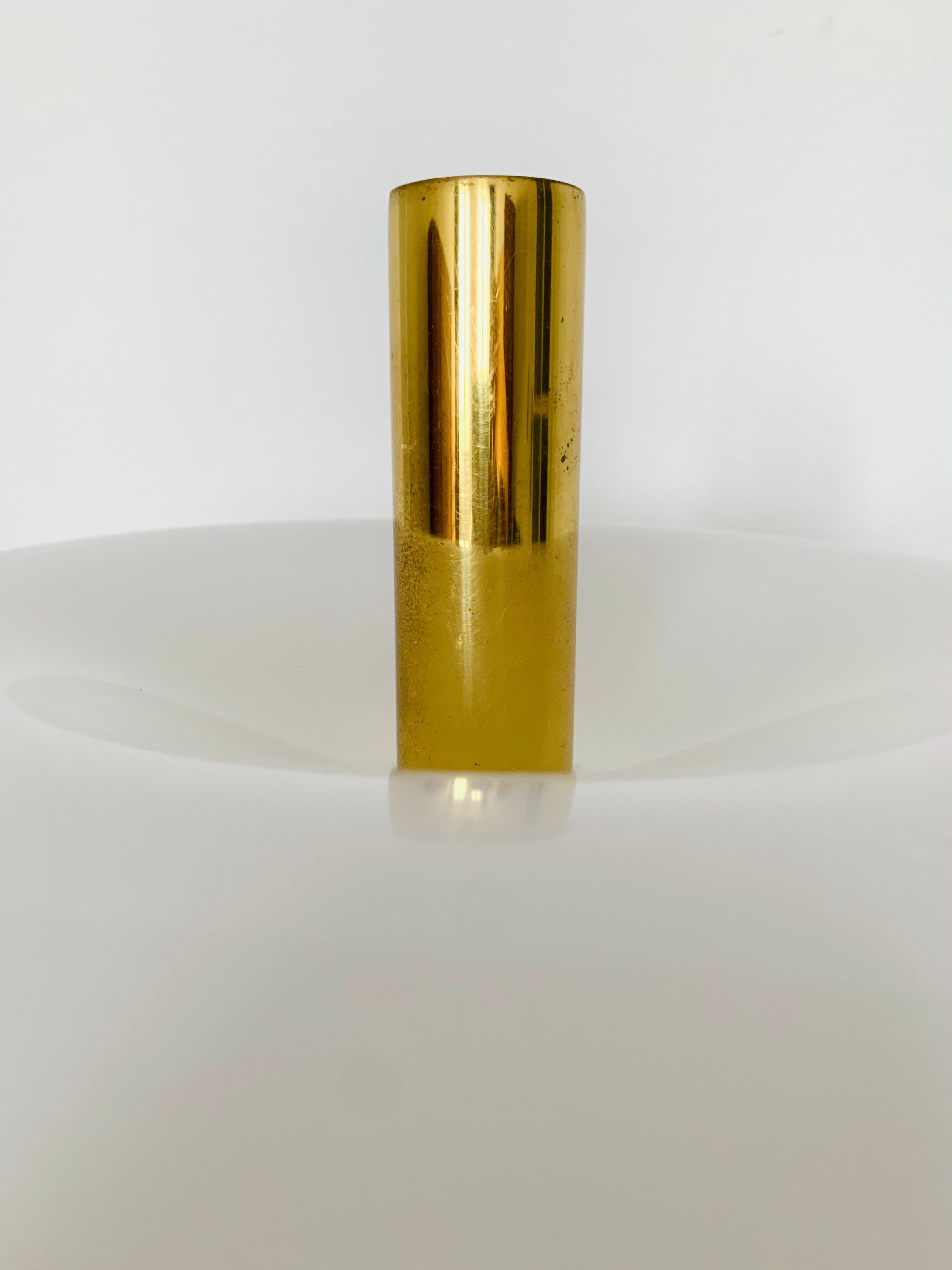 Mid-20th Century Brass Table Lamp by Hillebrand