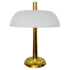 Brass Table Lamp by Hillebrand
