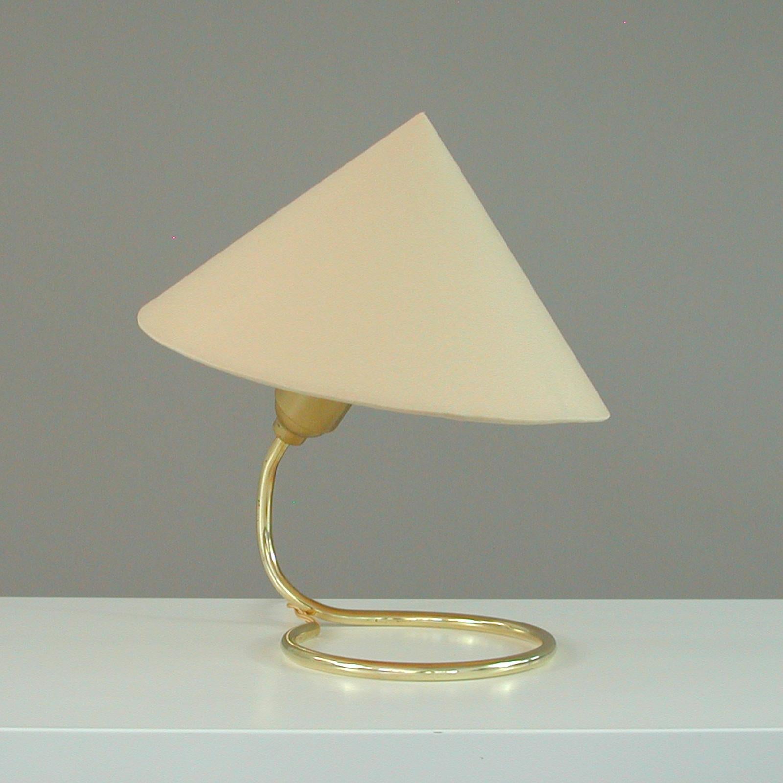 Brass Table Lamp by JT Kalmar, Austria, 1950s 6