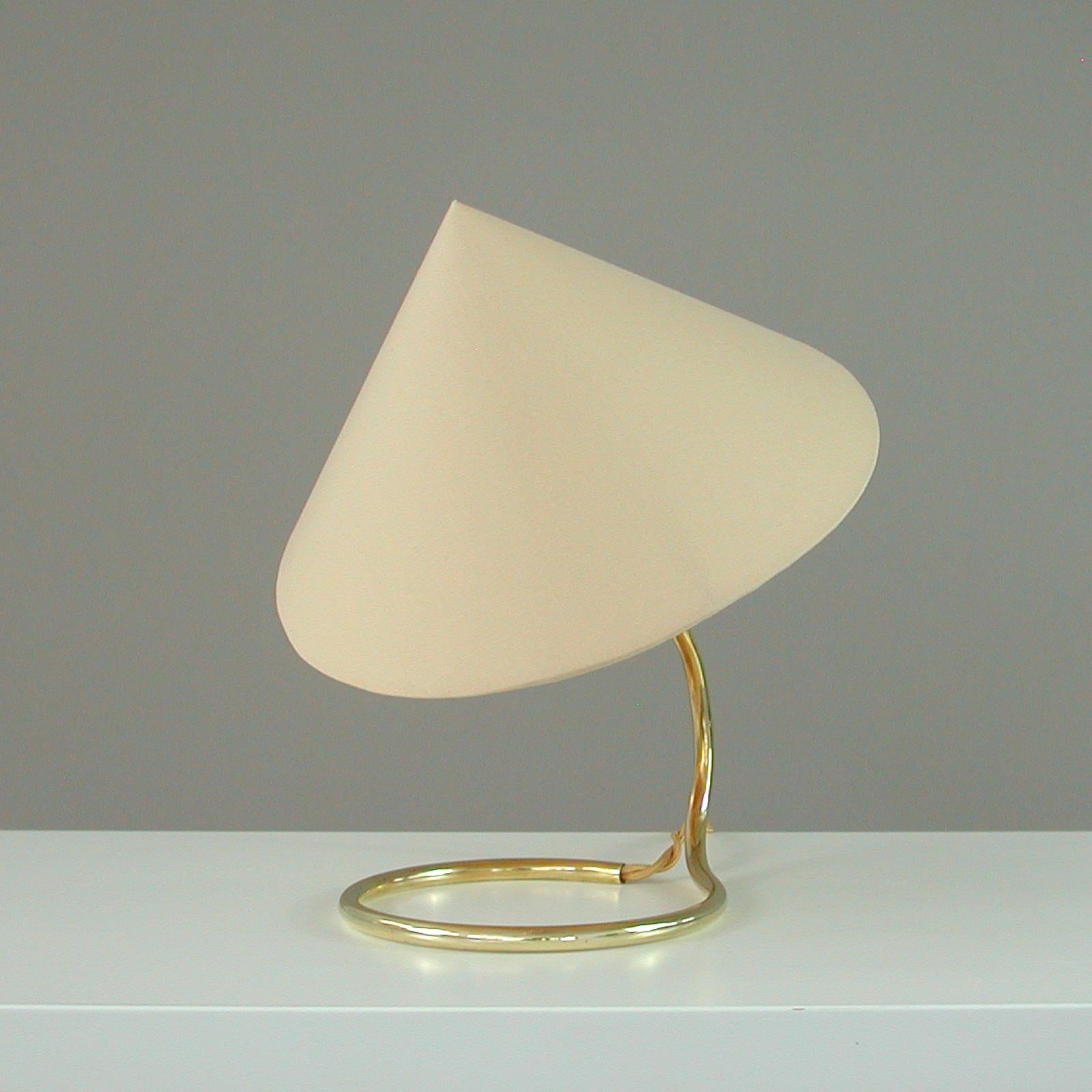 Brass Table Lamp by JT Kalmar, Austria, 1950s 1