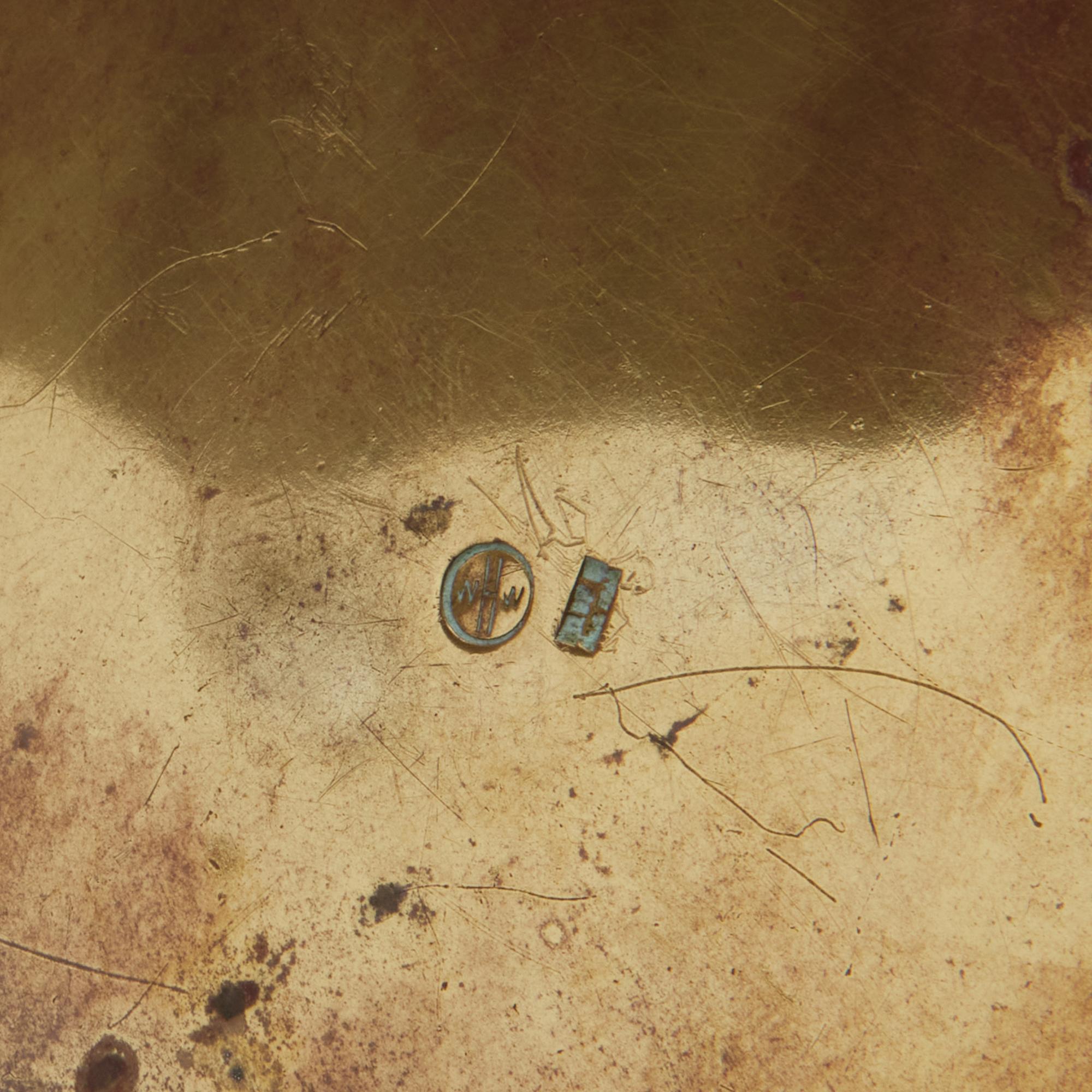 Lampe de table en laiton de Karl Hagenauer en vente 8