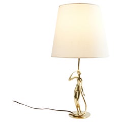 Brass Table Lamp by Karl Hagenauer