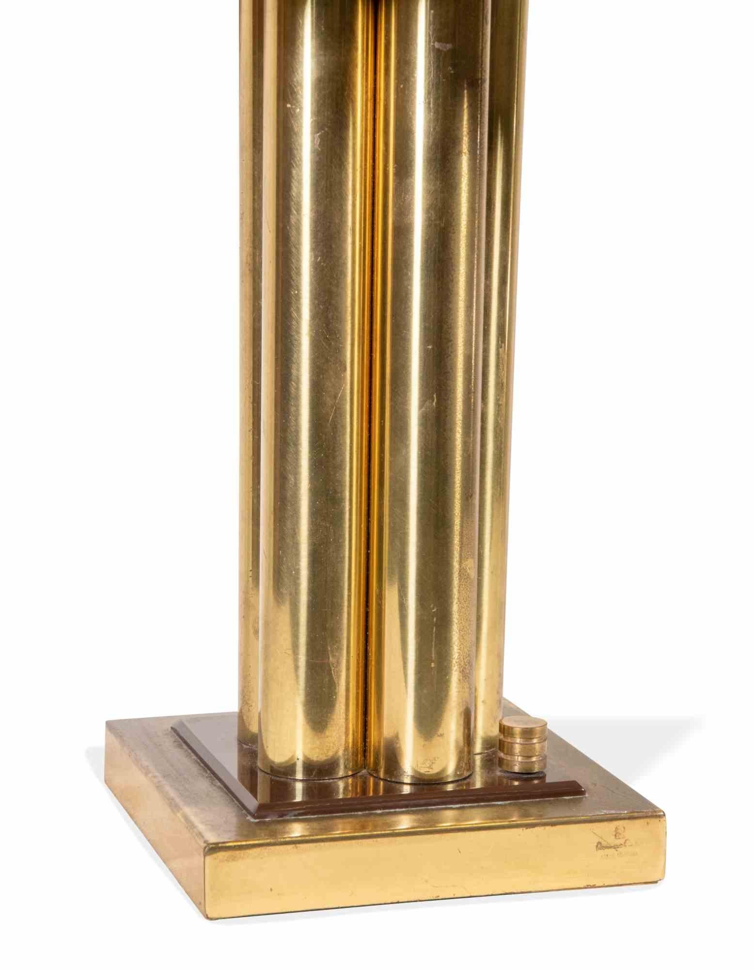Brass Table Lamp by Romeo Rega, Italy, Early 1970s In Good Condition For Sale In Roma, IT