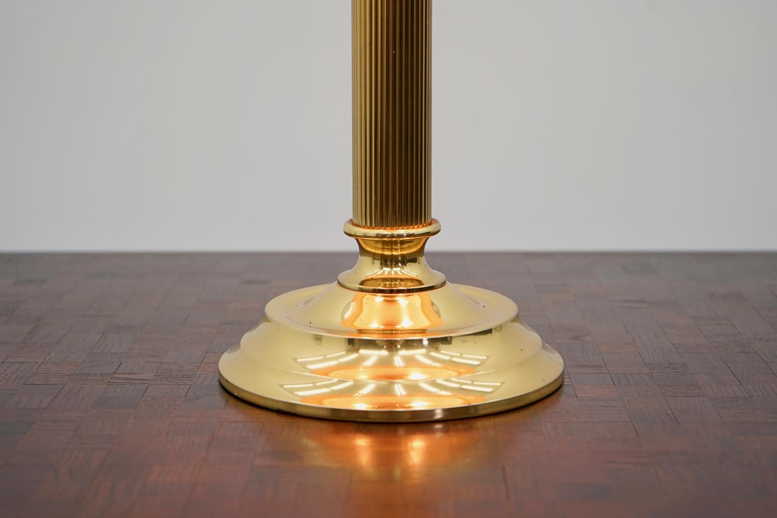 Late 20th Century Brass Table Lamp by Sölken, 1970s