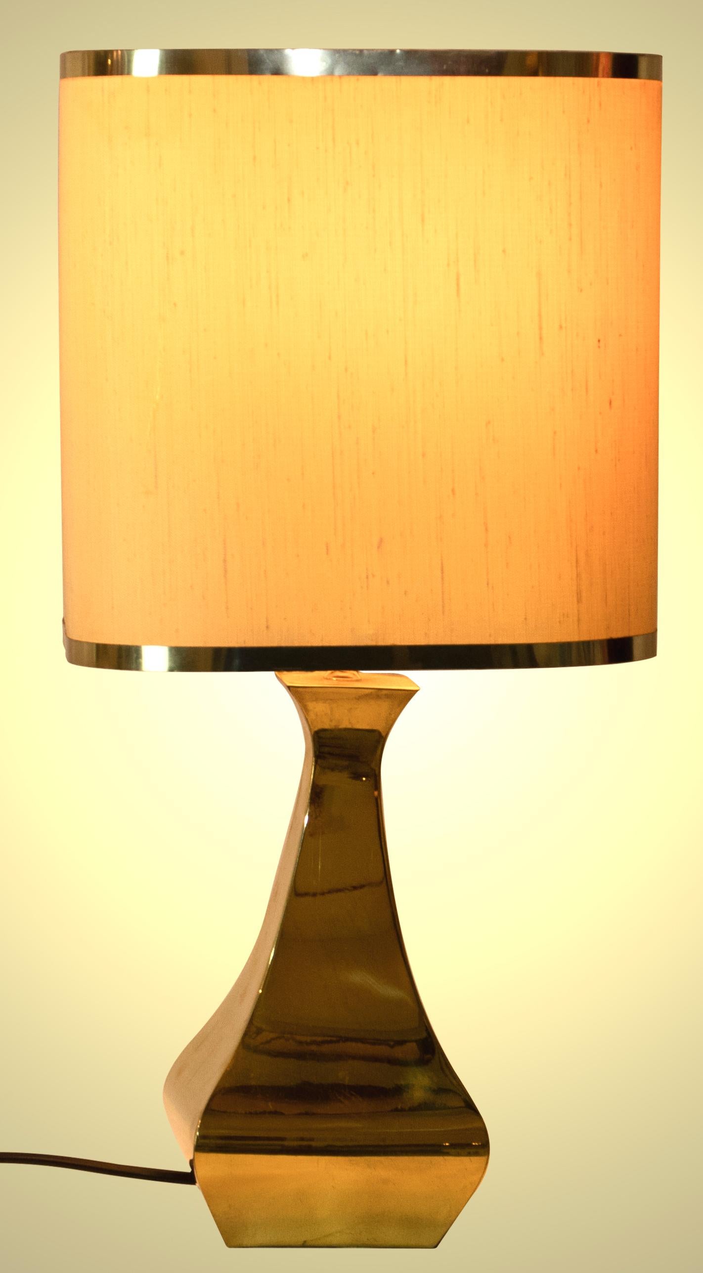 Italian Brass Table Lamp by Tonello / Montagna Grillo, 1970s