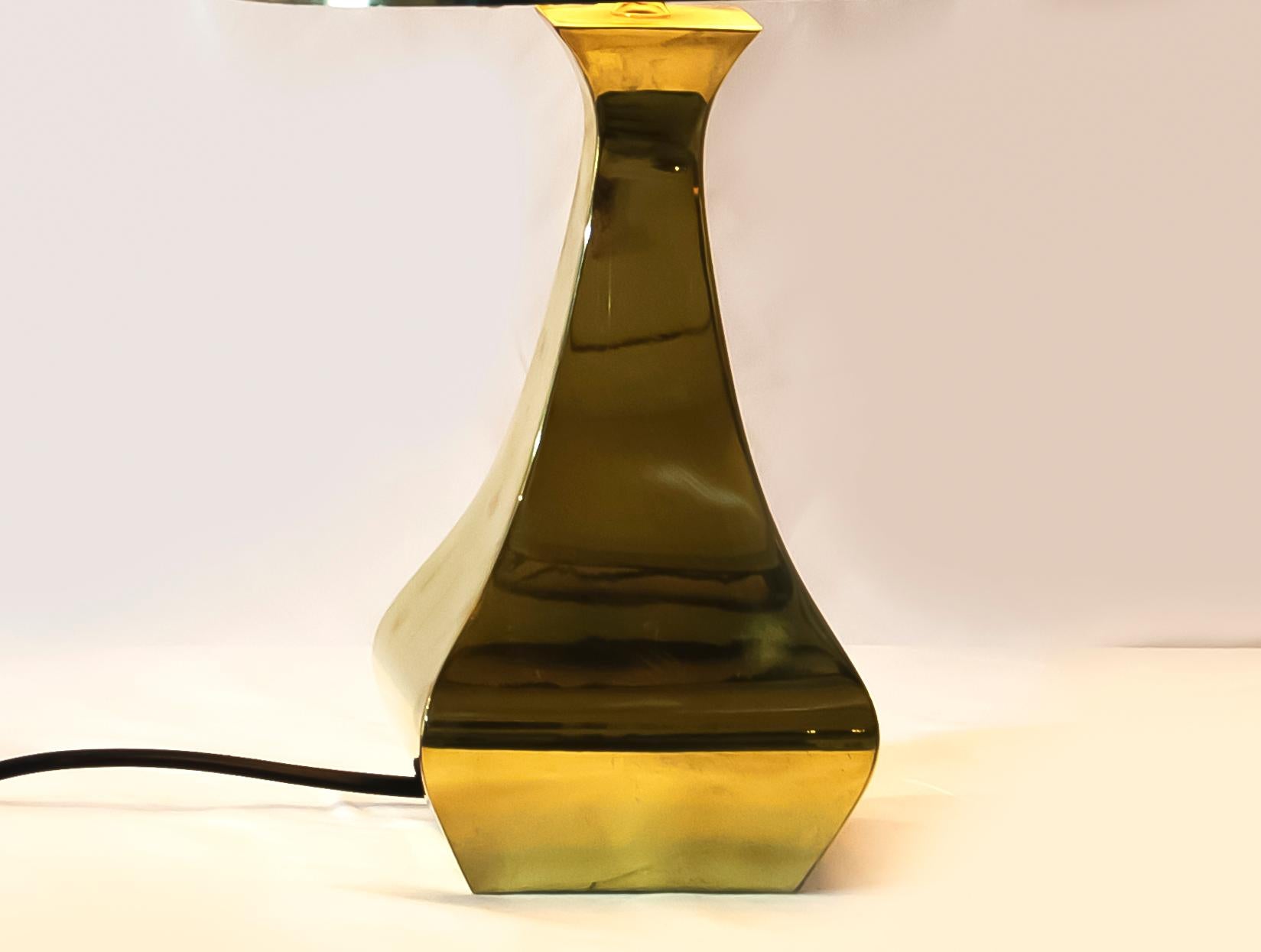 Brass Table Lamp by Tonello / Montagna Grillo, 1970s In Good Condition In Roma, IT