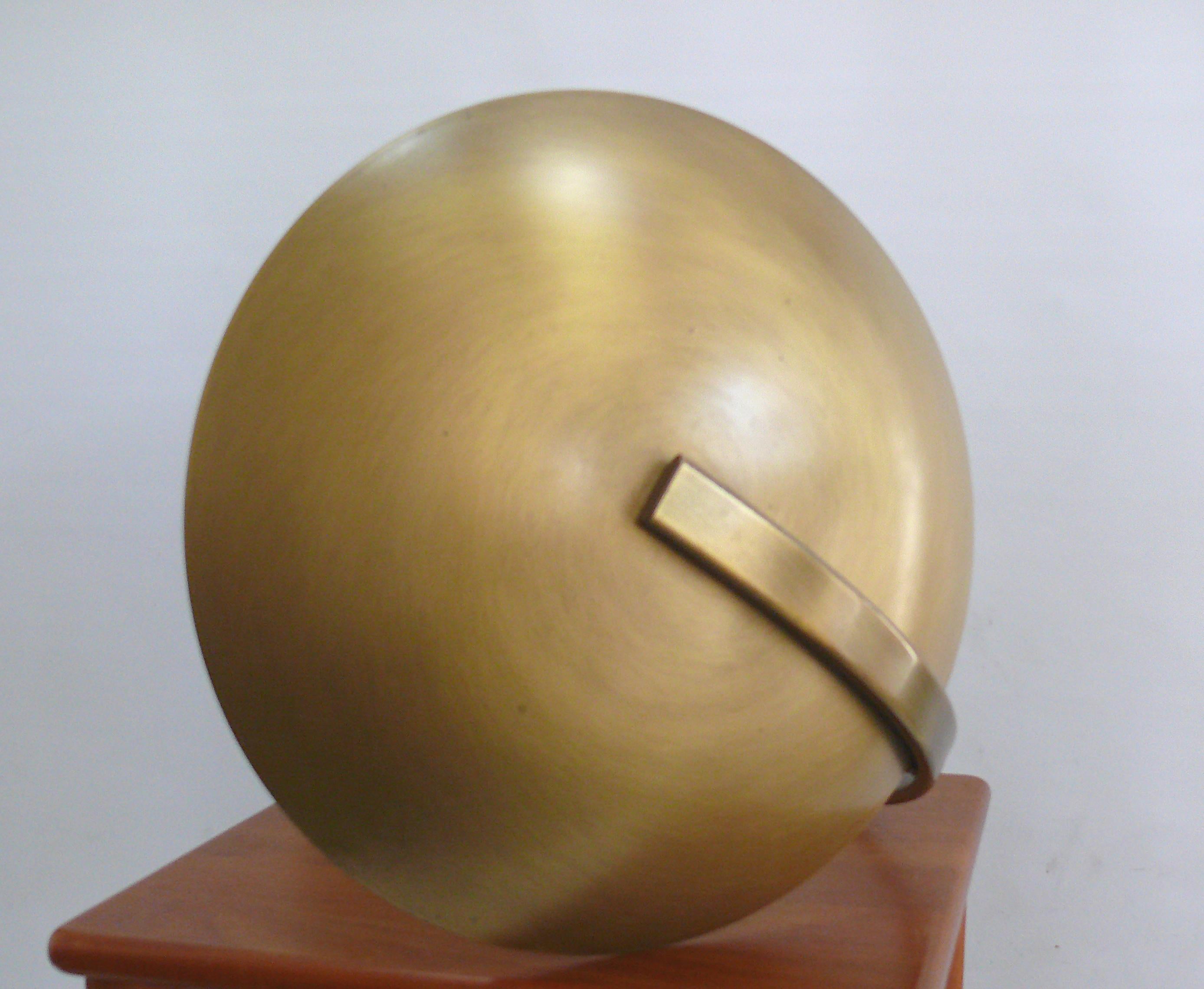 Tedesco Lampada da tavolo in ottone, Lampada da tavolo, Egon Hillebrand, Germania, anni '60