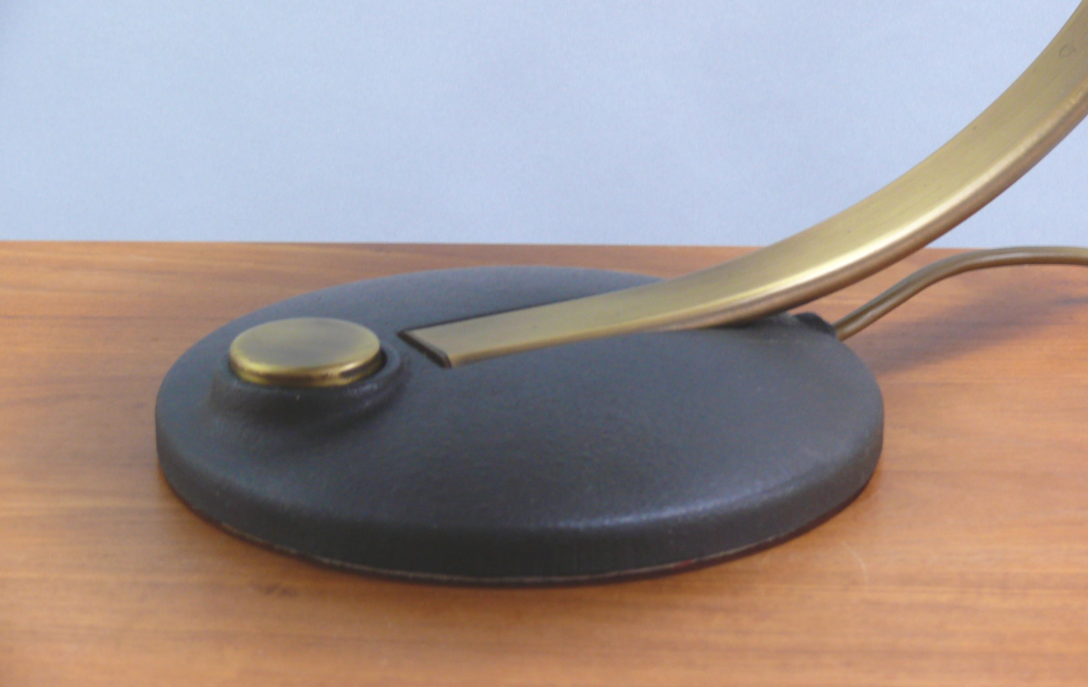 Brass Table Lamp, Desk Lamp, Egon Hillebrand-Model 7613, Germany, 1960s en venta 3