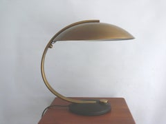 Messing-Tischlampe, Schreibtischlampe, Egon Hillebrand-Modell 7613, Deutschland, 1960er Jahre