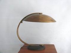 Messing-Tischlampe, Schreibtischlampe, Egon Hillebrand-Modell 7613, Deutschland, 1960er Jahre