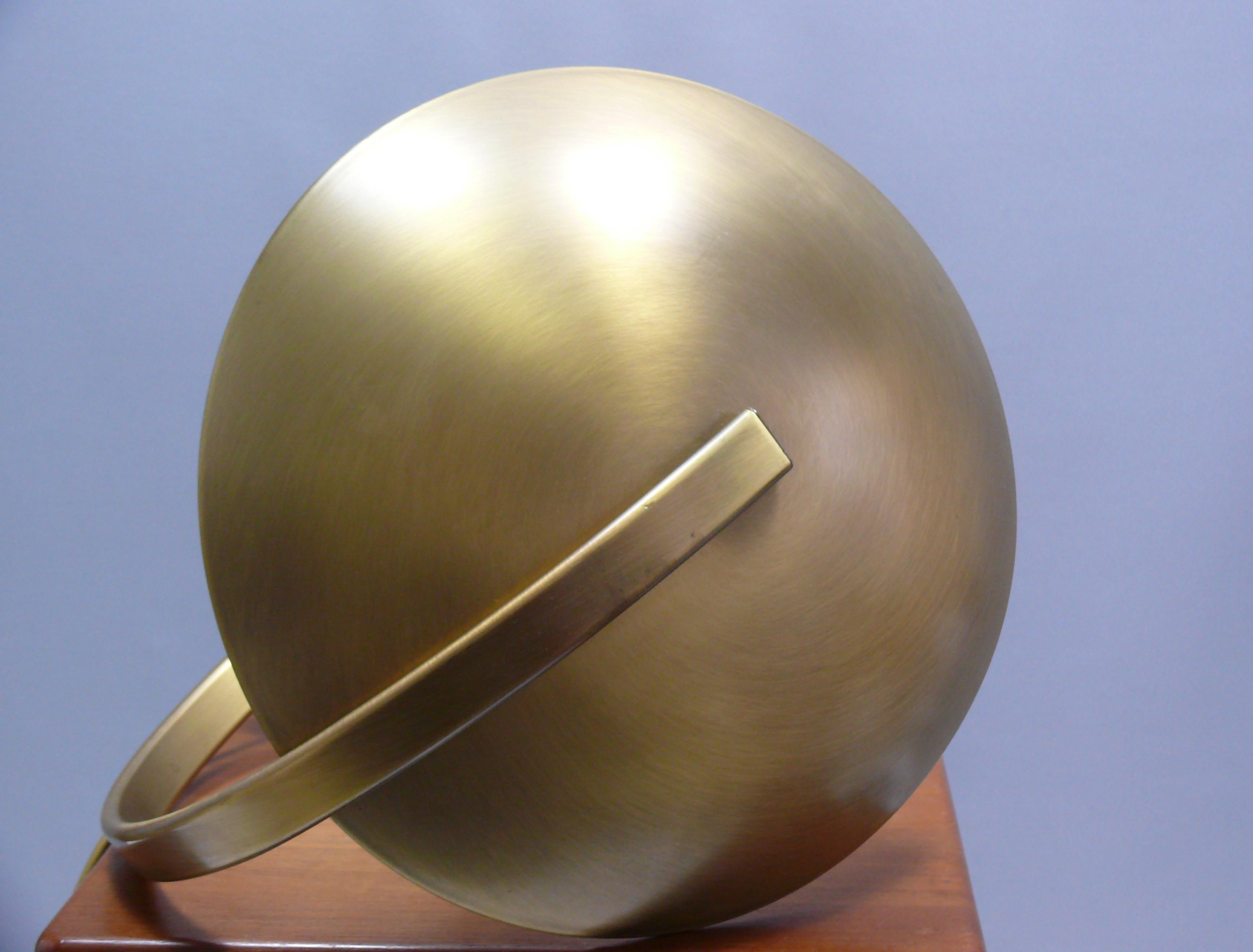 Brass Table Lamp, Desk Lamp, Egon Hillebrand-Model 7613, Germany, 1960s en venta 1