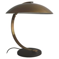 Messing-Tischlampe, Schreibtischlampe, Egon Hillebrand-Modell 7613, Deutschland, 1960er Jahre