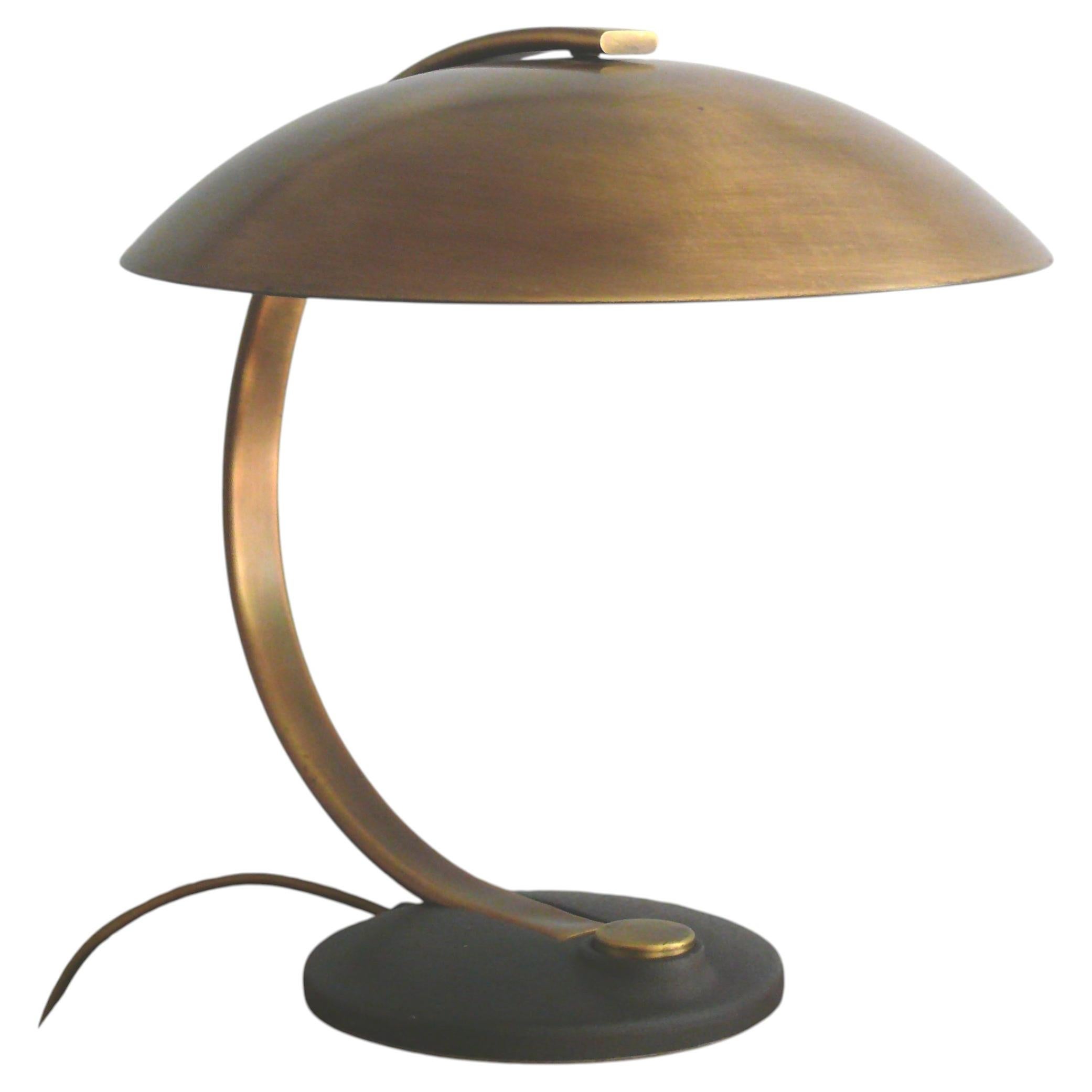 Brass Table Lamp, Desk Lamp, Egon Hillebrand-Model 7613, Germany, 1960s