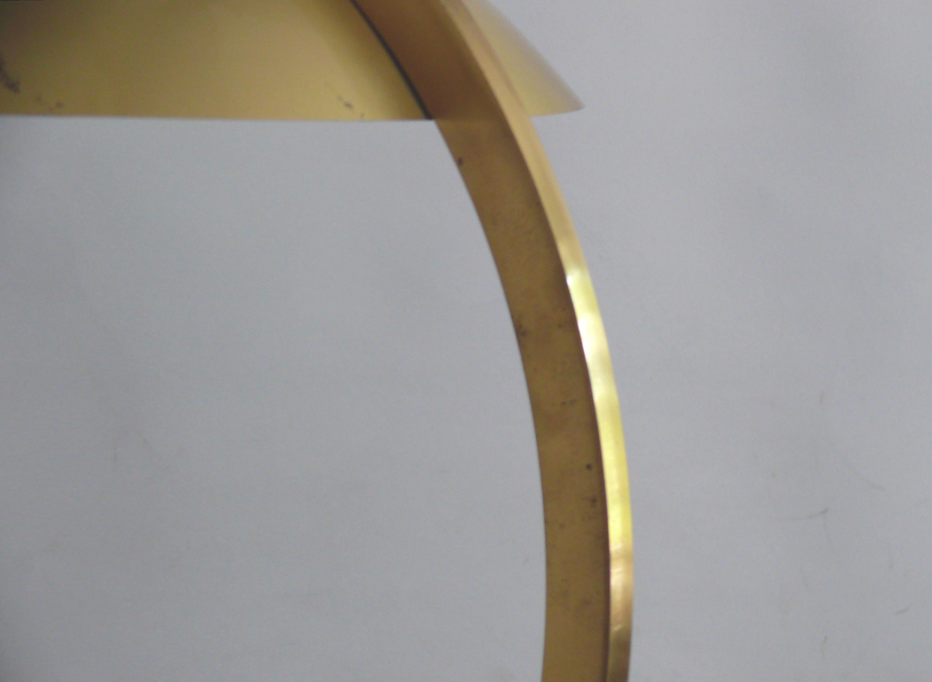 Mid-20th Century Brass Table Lamp, Desk Lamp, Joseph Brumberg, Germany, 1950s For Sale