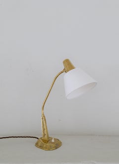 Lámpara de mesa de latón E1139 de Sonja Katzin para ASEA, diseño sueco 1940