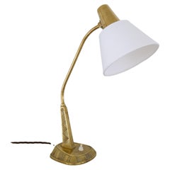Brass Table Lamp E1139 by Sonja Katzin for ASEA, Swedish Design 1940