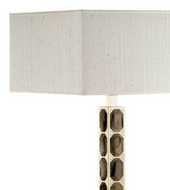 Lampada da tavolo in ottone