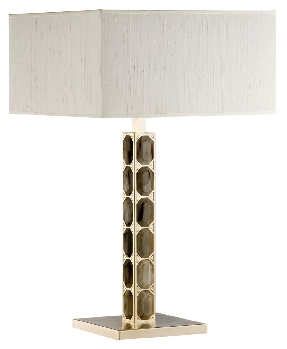 Brass Table Lamp In New Condition In Milan, IT