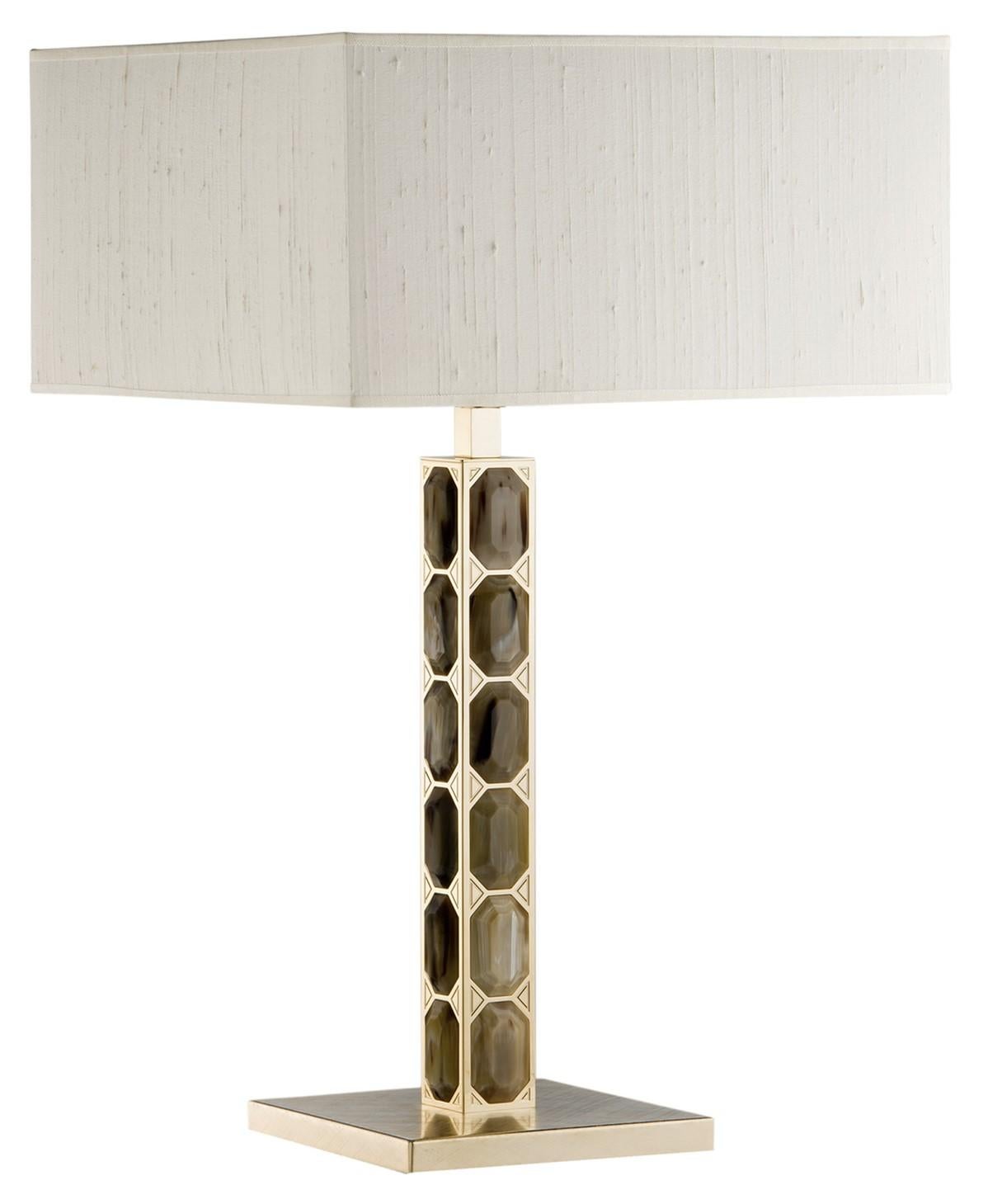 Brass Table Lamp In New Condition For Sale In Milan, IT