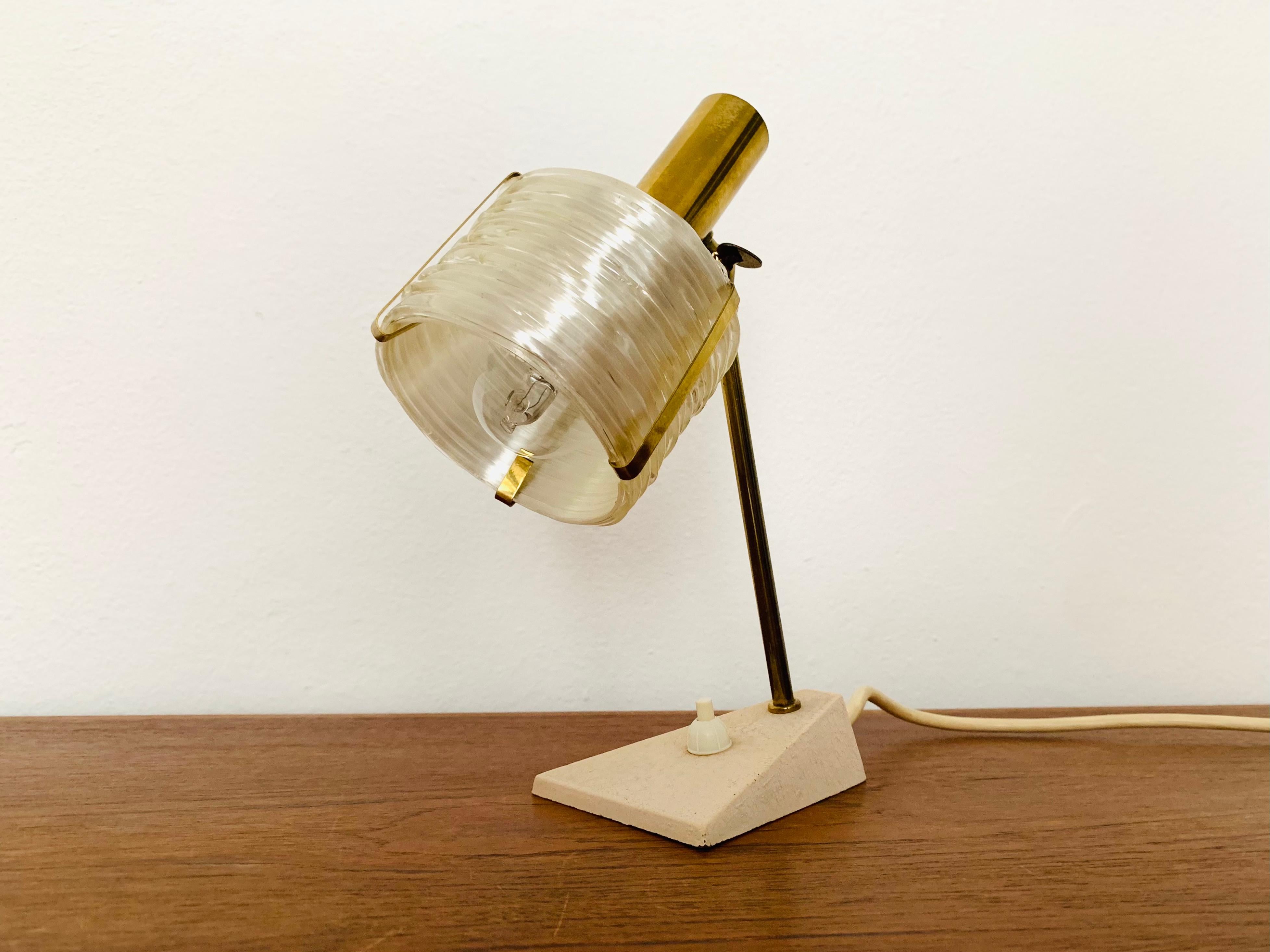 Brass Table Lamp In Good Condition For Sale In München, DE