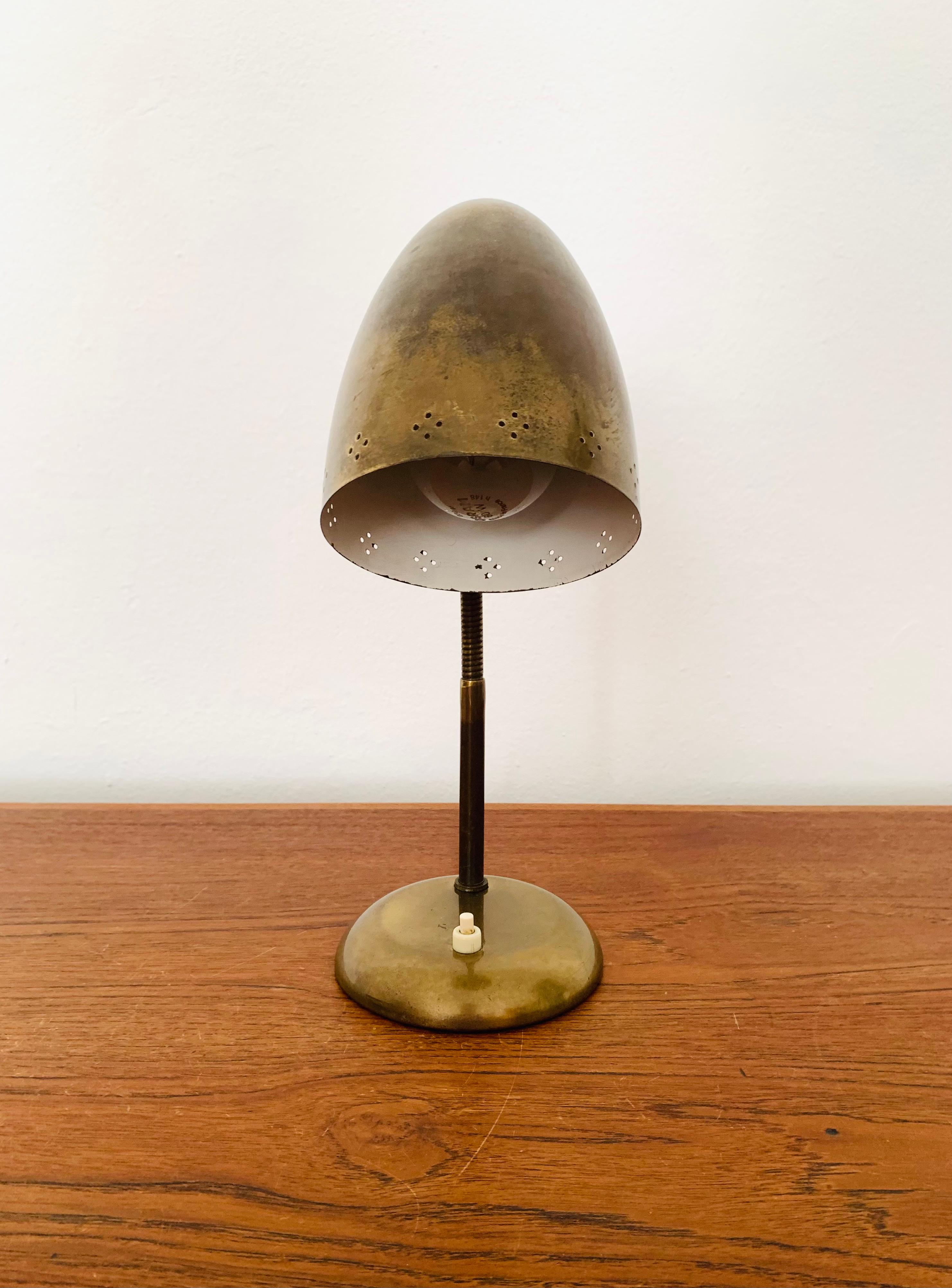 Mid-20th Century Brass Table Lamp For Sale