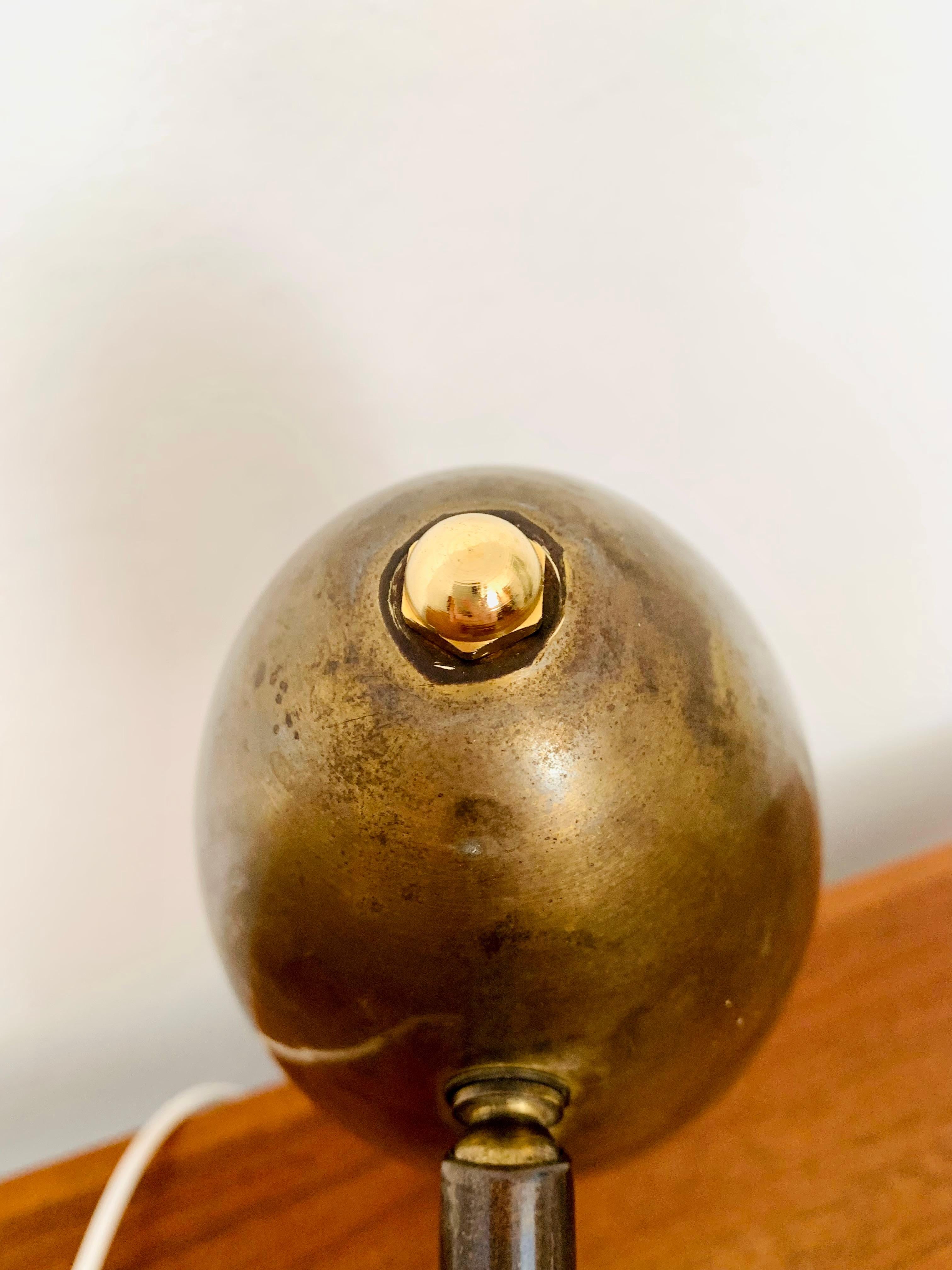 Metal Brass Table Lamp For Sale