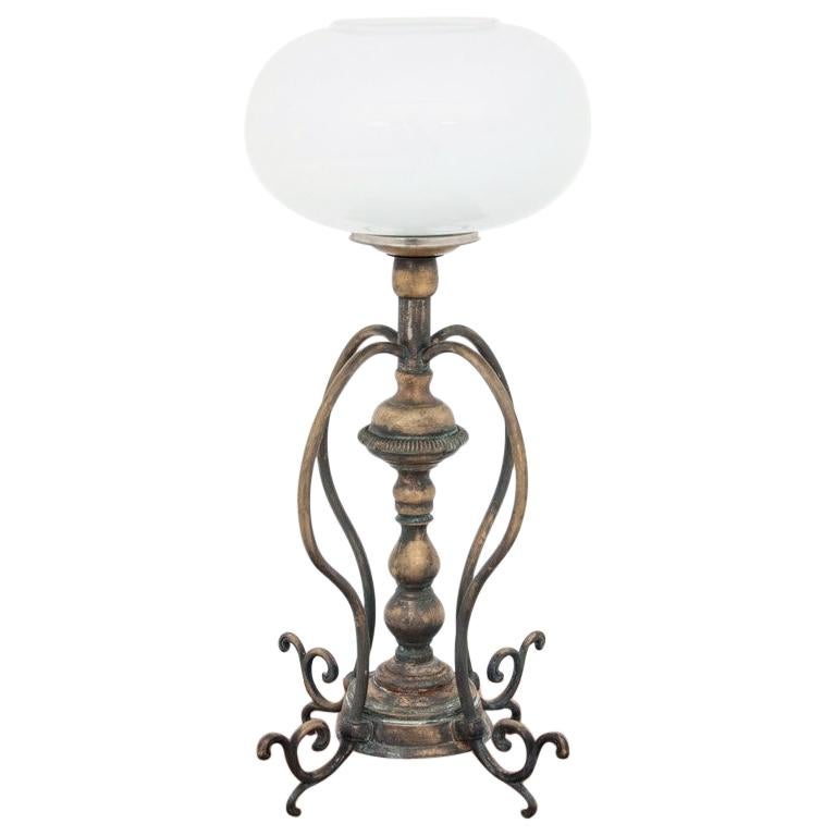 Brass Table Lamp For Sale at 1stDibs