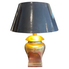 Lampada da tavolo in ottone