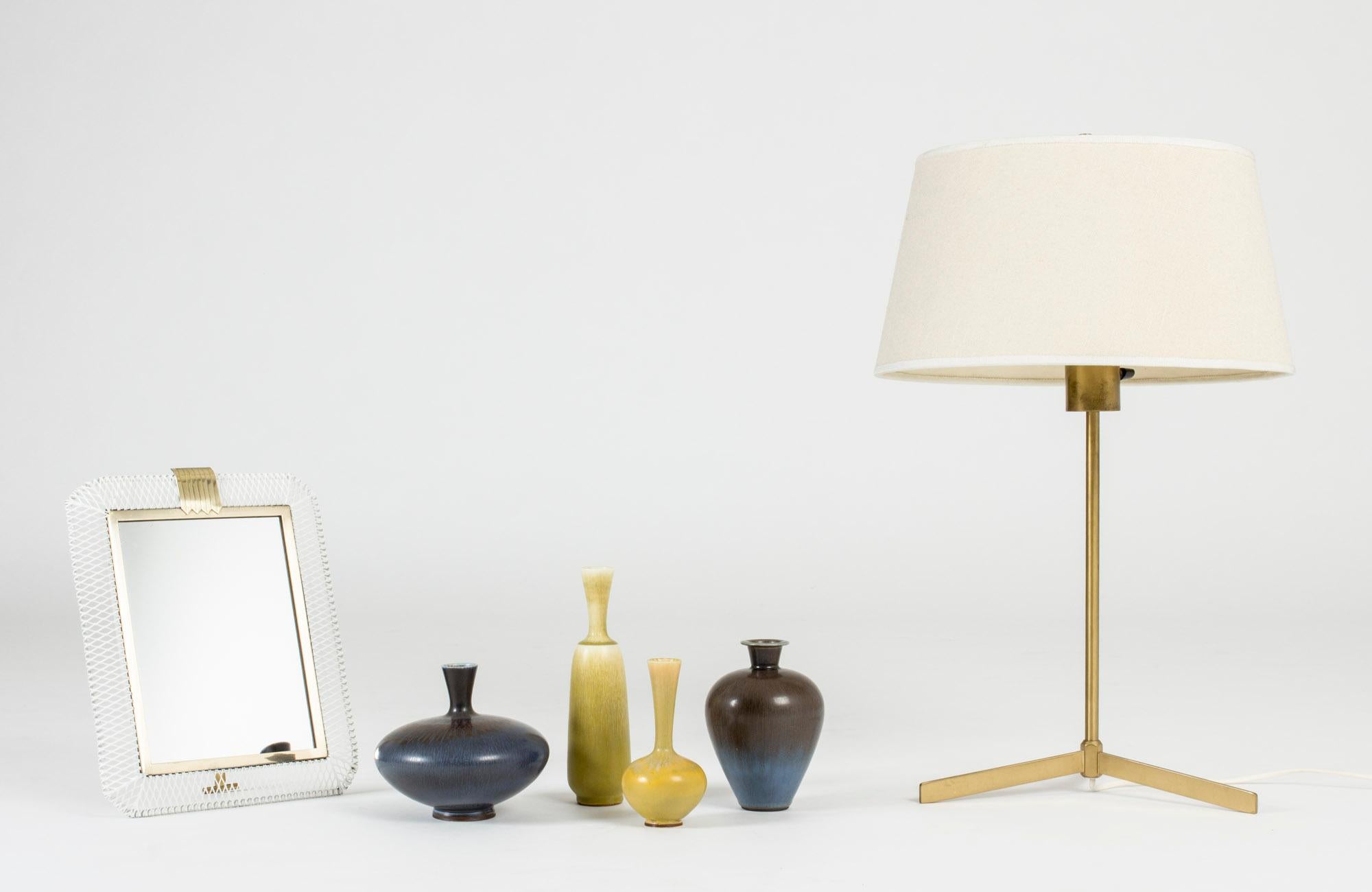 Brass Table Lamp from Bergboms 1