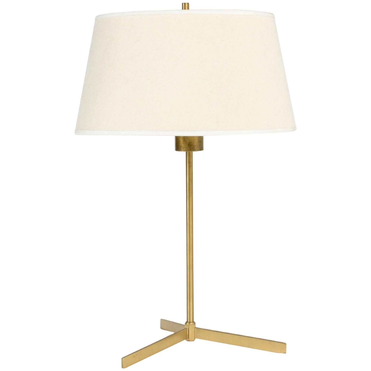 Brass Table Lamp from Bergboms