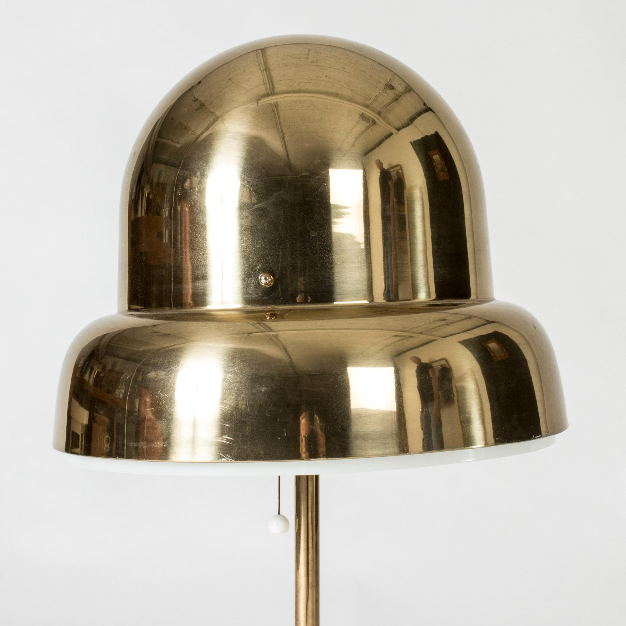 Swedish Brass Table Lamp from Bergboms, Sweden, 1960s