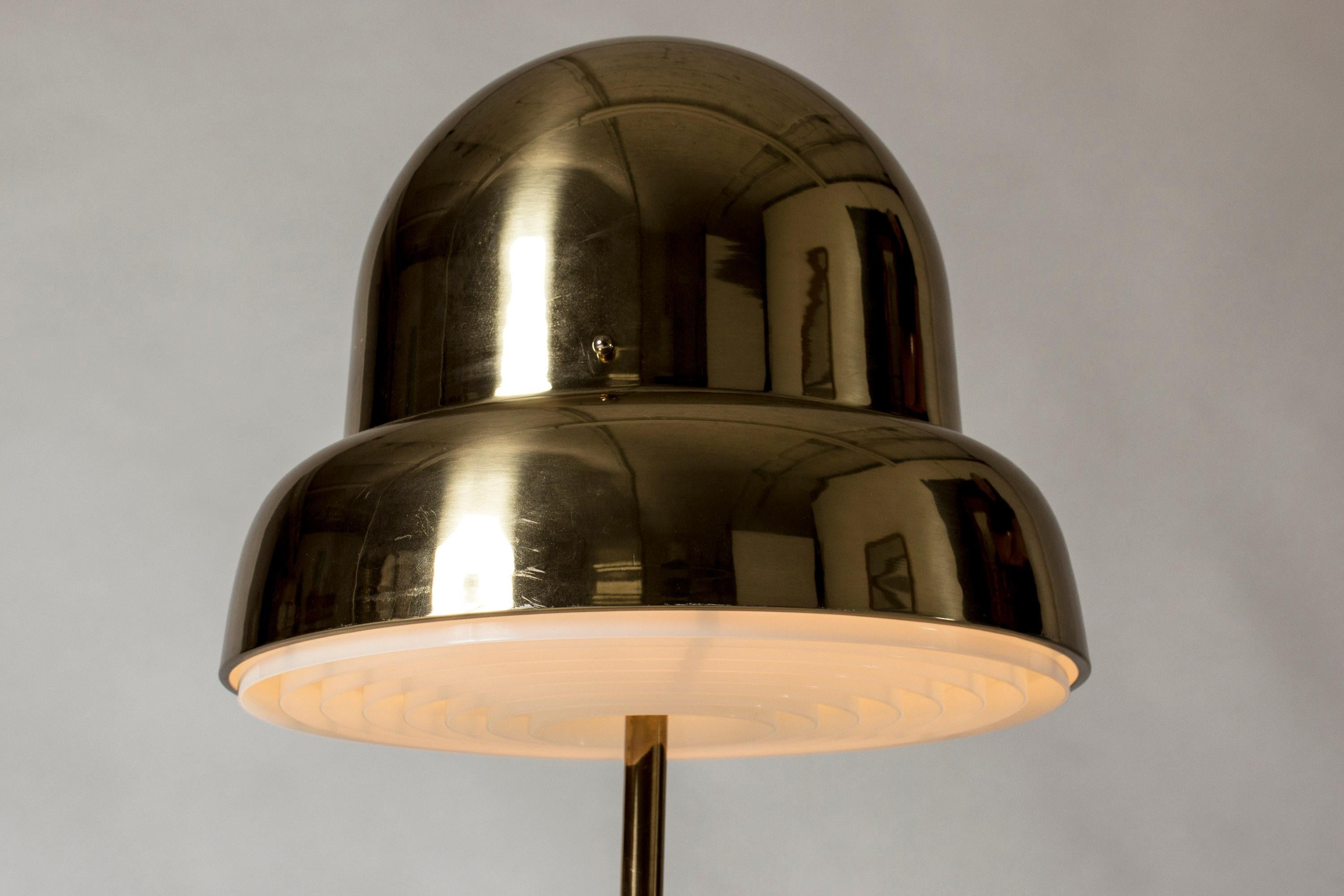 Brass Table Lamp from Bergboms, Sweden, 1960s In Good Condition In Stockholm, SE