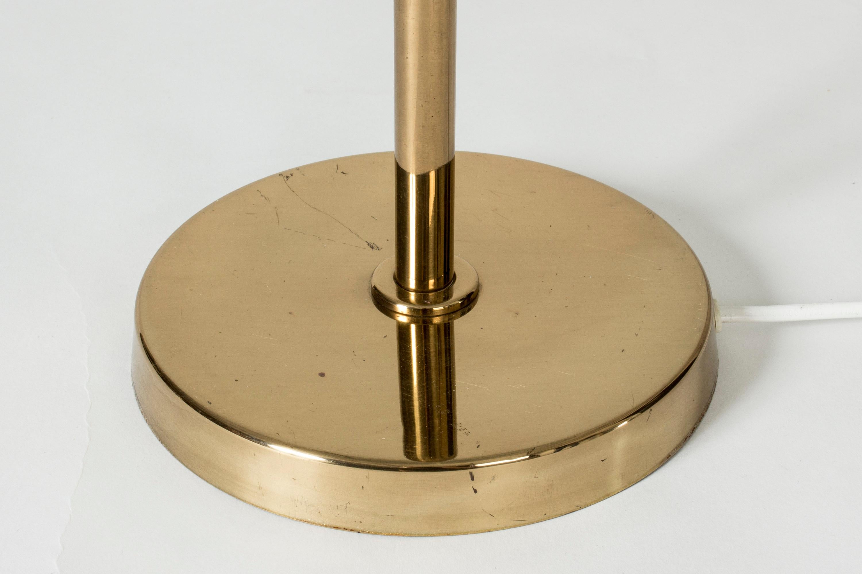 Mid-20th Century Brass Table Lamp from Bergboms, Sweden, 1960s