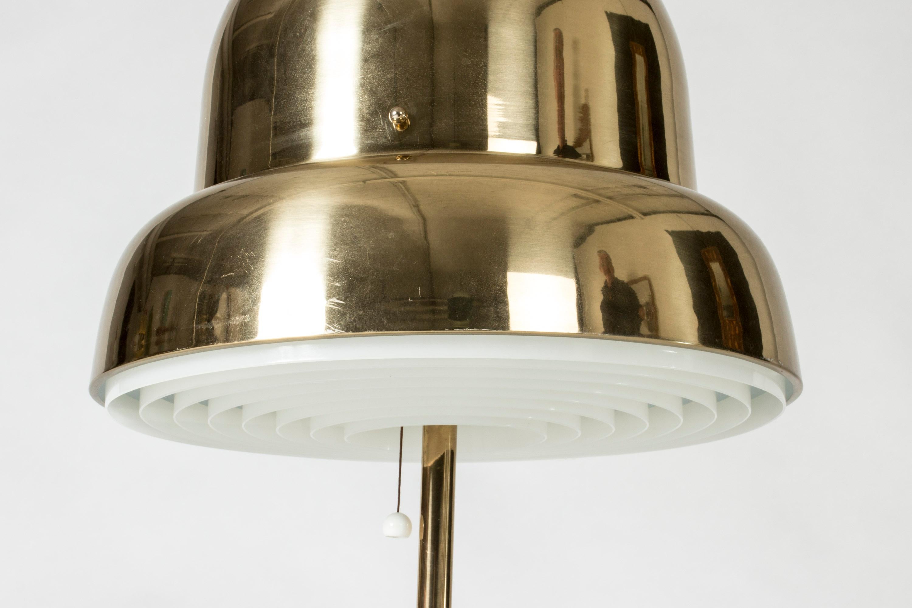Brass Table Lamp from Bergboms, Sweden, 1960s 1