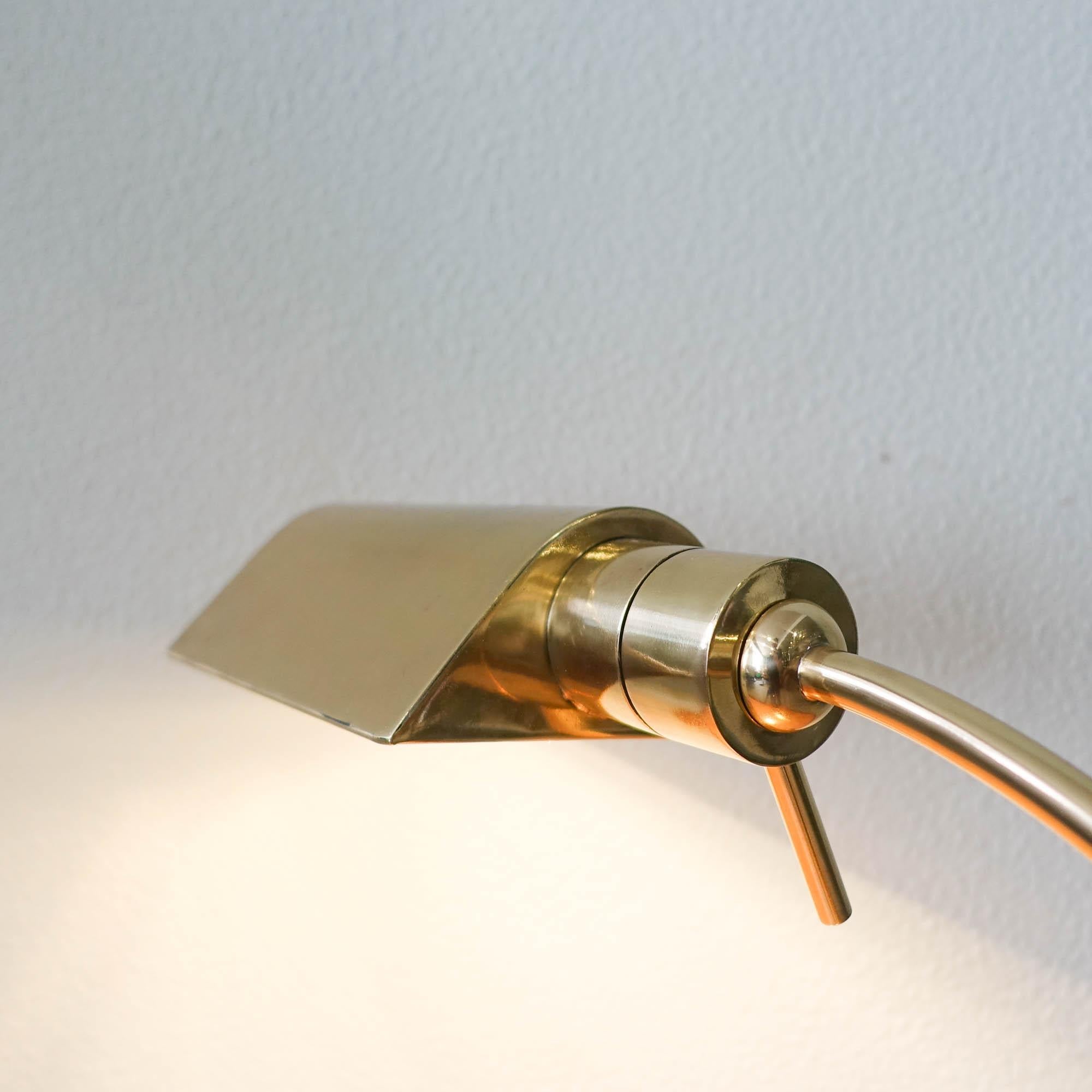 Brass Table Lamp from Boulanger, 1970's For Sale 7