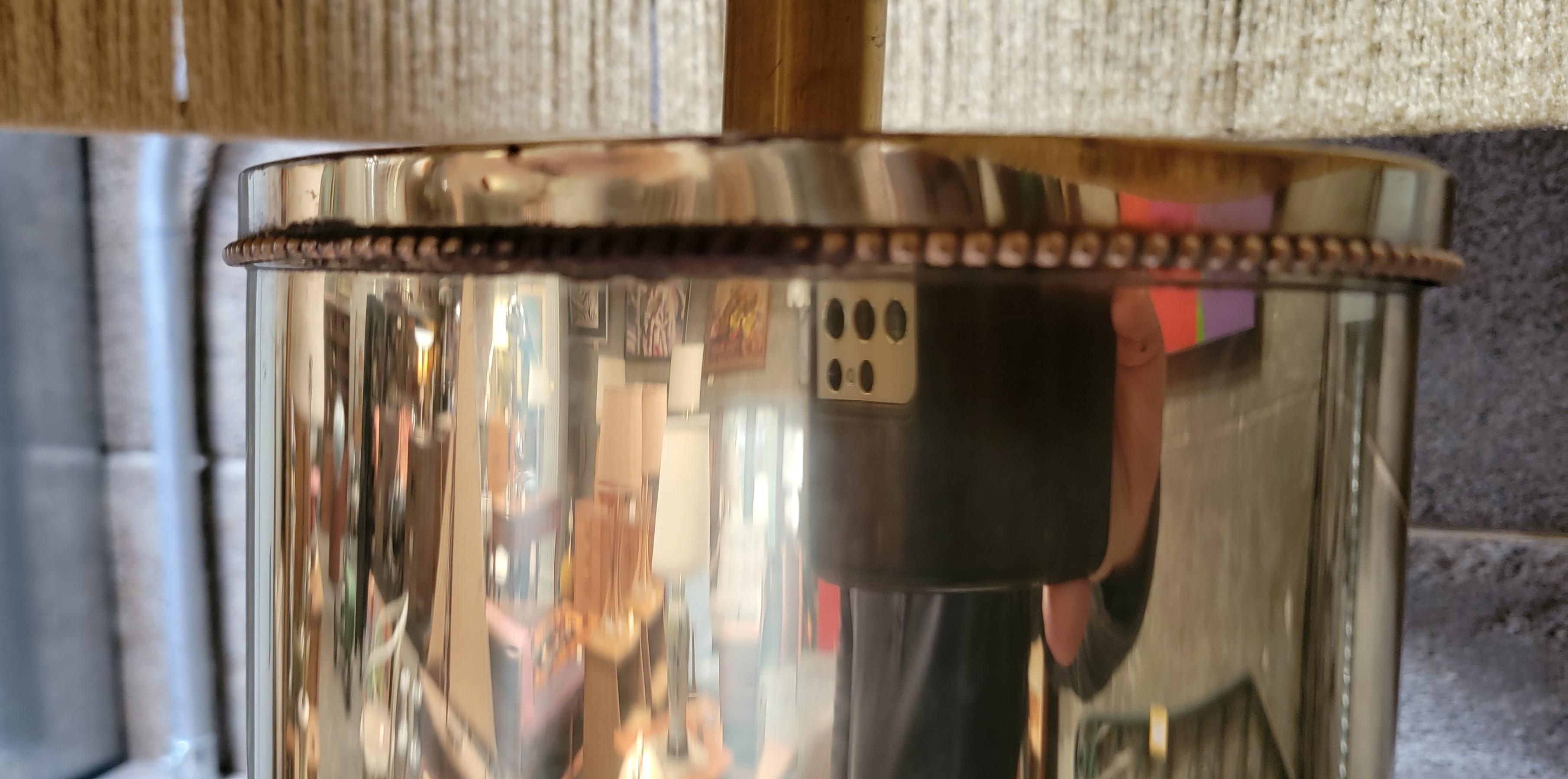 Lámpara de mesa de latón Manera de Curtis Jere en venta 2
