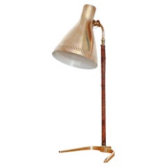 Brass Table Lamp Model 9224 Designed by Paavo Tynell for Idman, Finland, 1950s